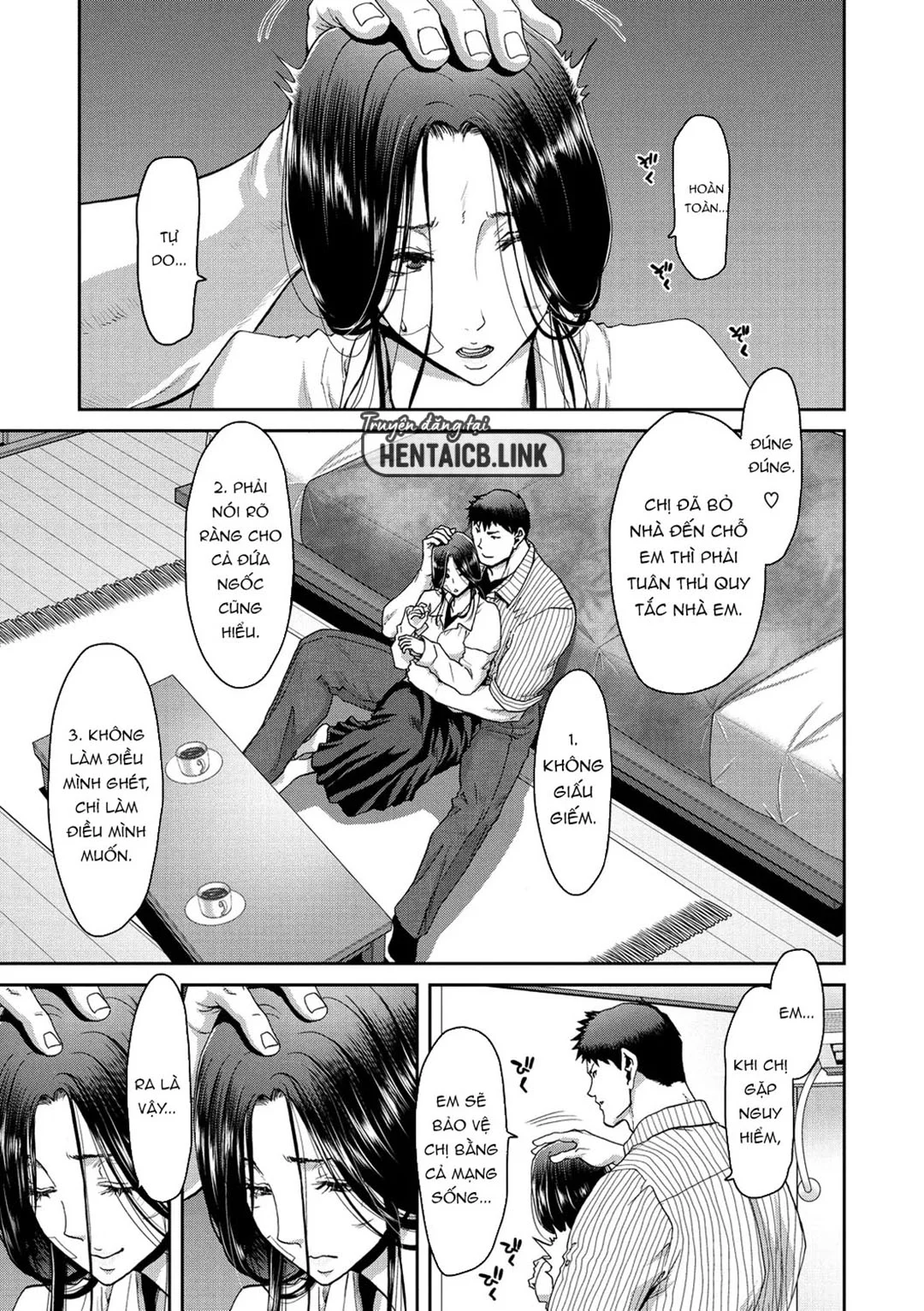 HentaiVN.net - Ảnh 11 - Khi đón nhận một phụ nữ bỏ nhà đi - Ch. 1