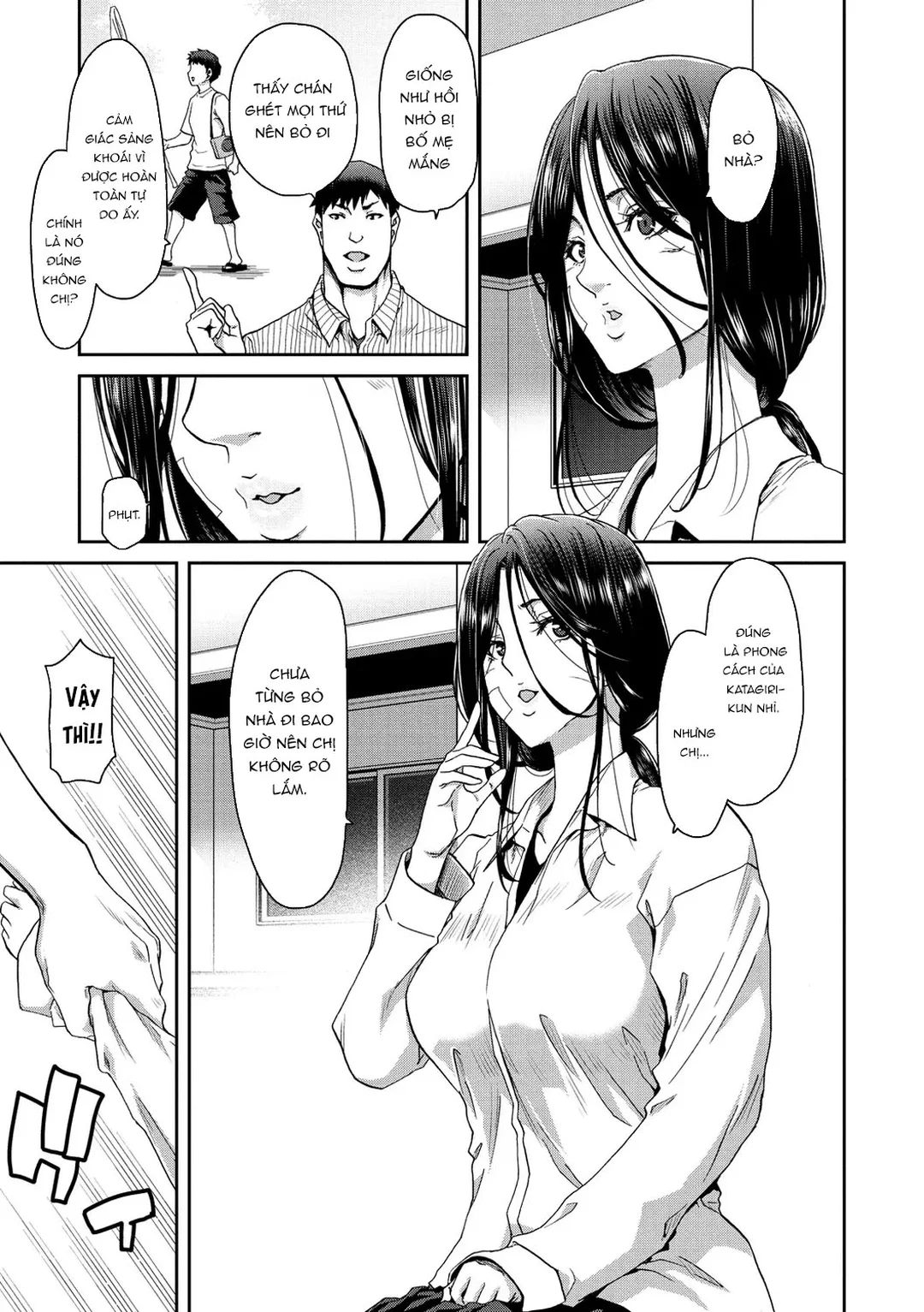 HentaiVN.net - Ảnh 9 - Khi đón nhận một phụ nữ bỏ nhà đi - Ch. 1