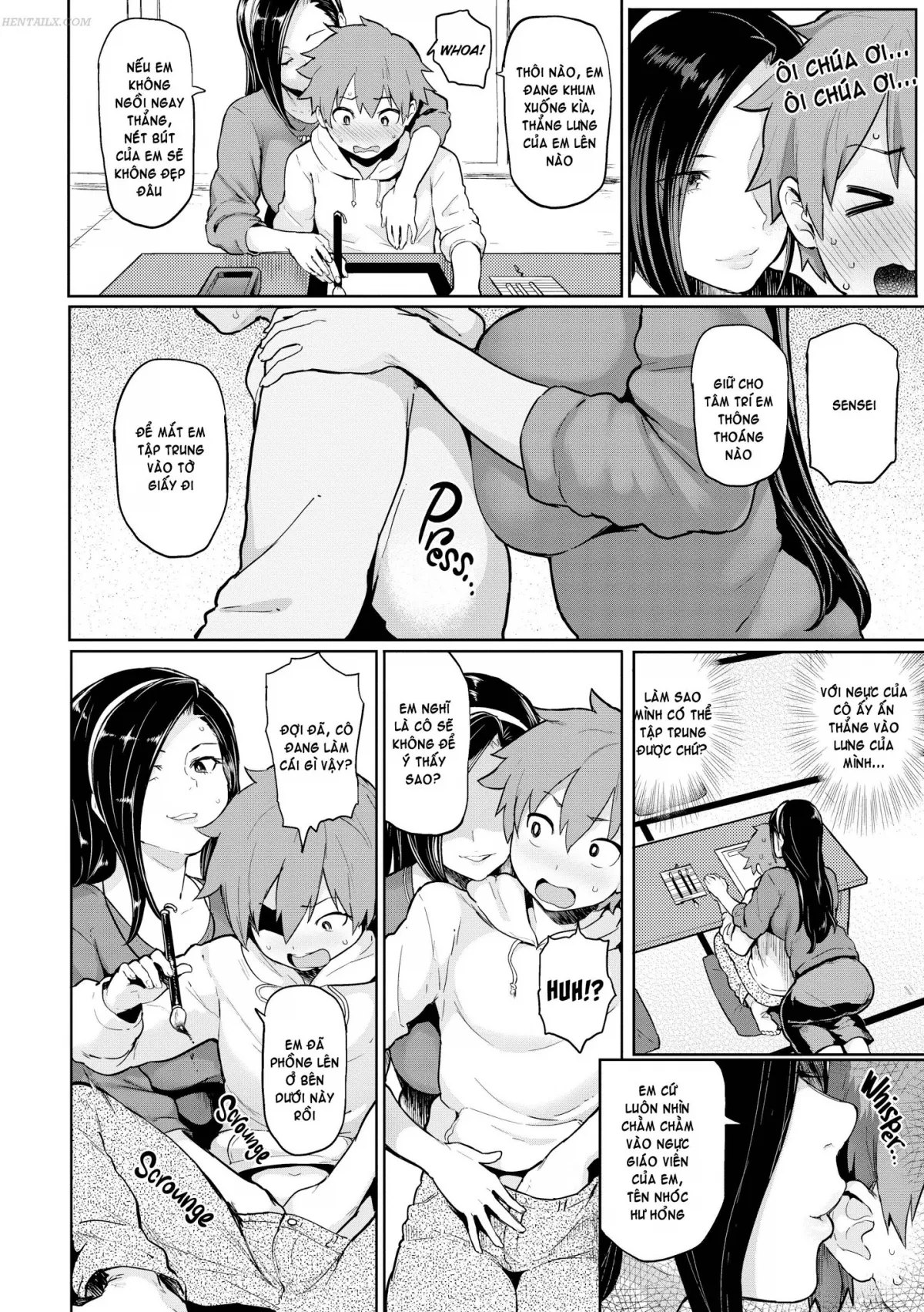 HentaiVN.net - Ảnh 10 - Drawn by Brush - Chap 1