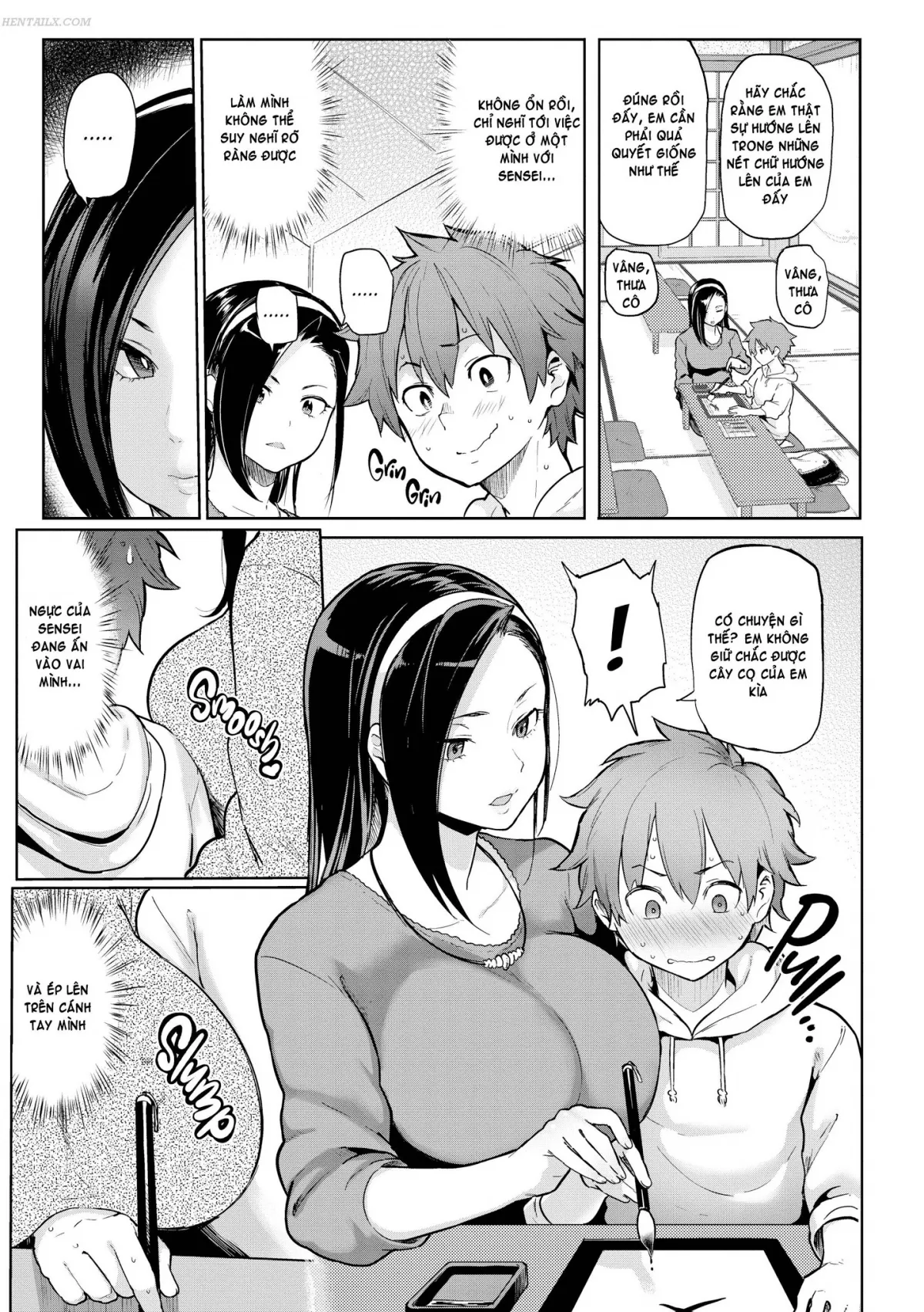 HentaiVN.net - Ảnh 9 - Drawn by Brush - Chap 1