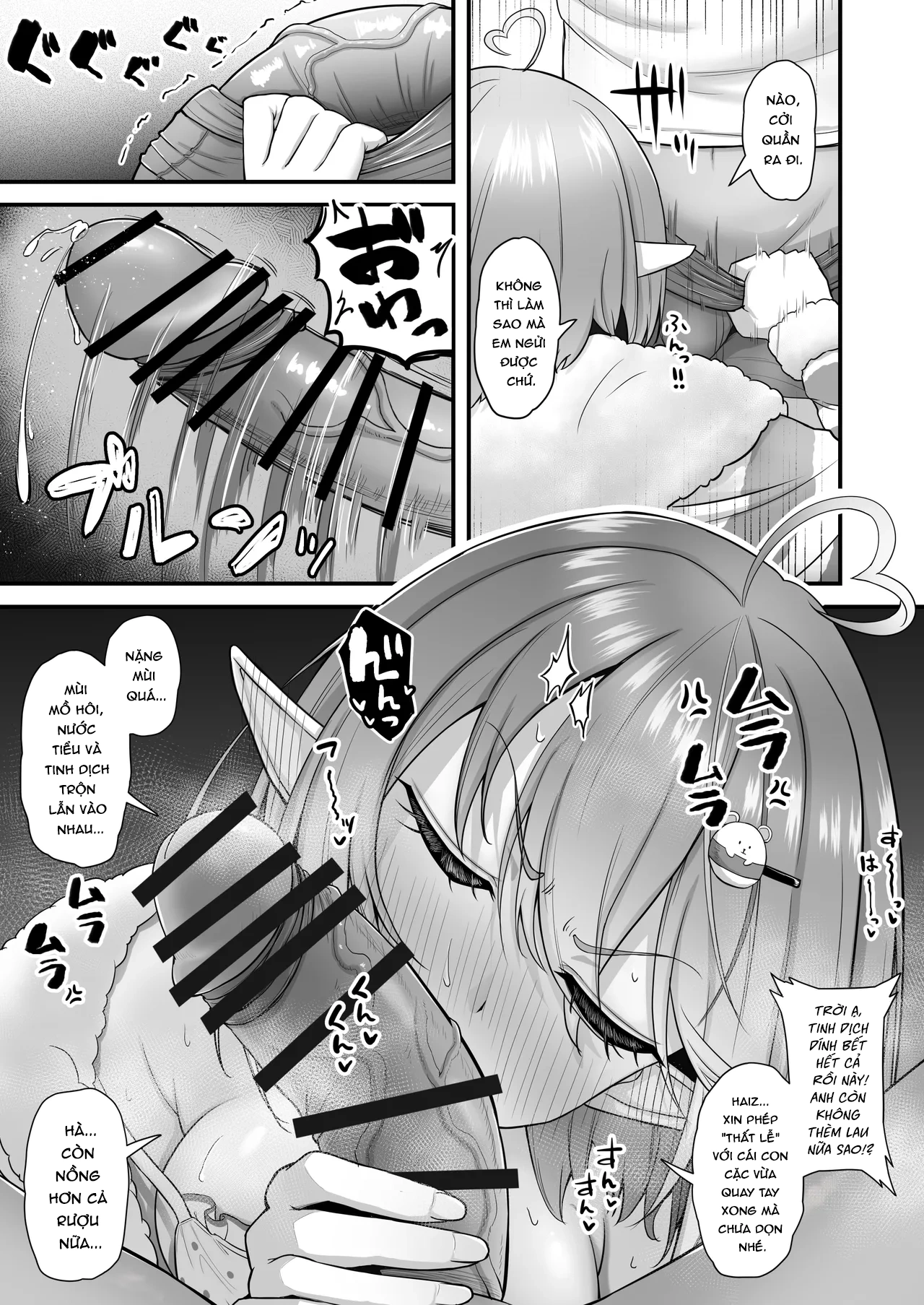 HentaiVN.net - Ảnh 12 - Làm ơn, chỉ một lần thôi... Xin em hãy ngửi nó đi! - Chap 2