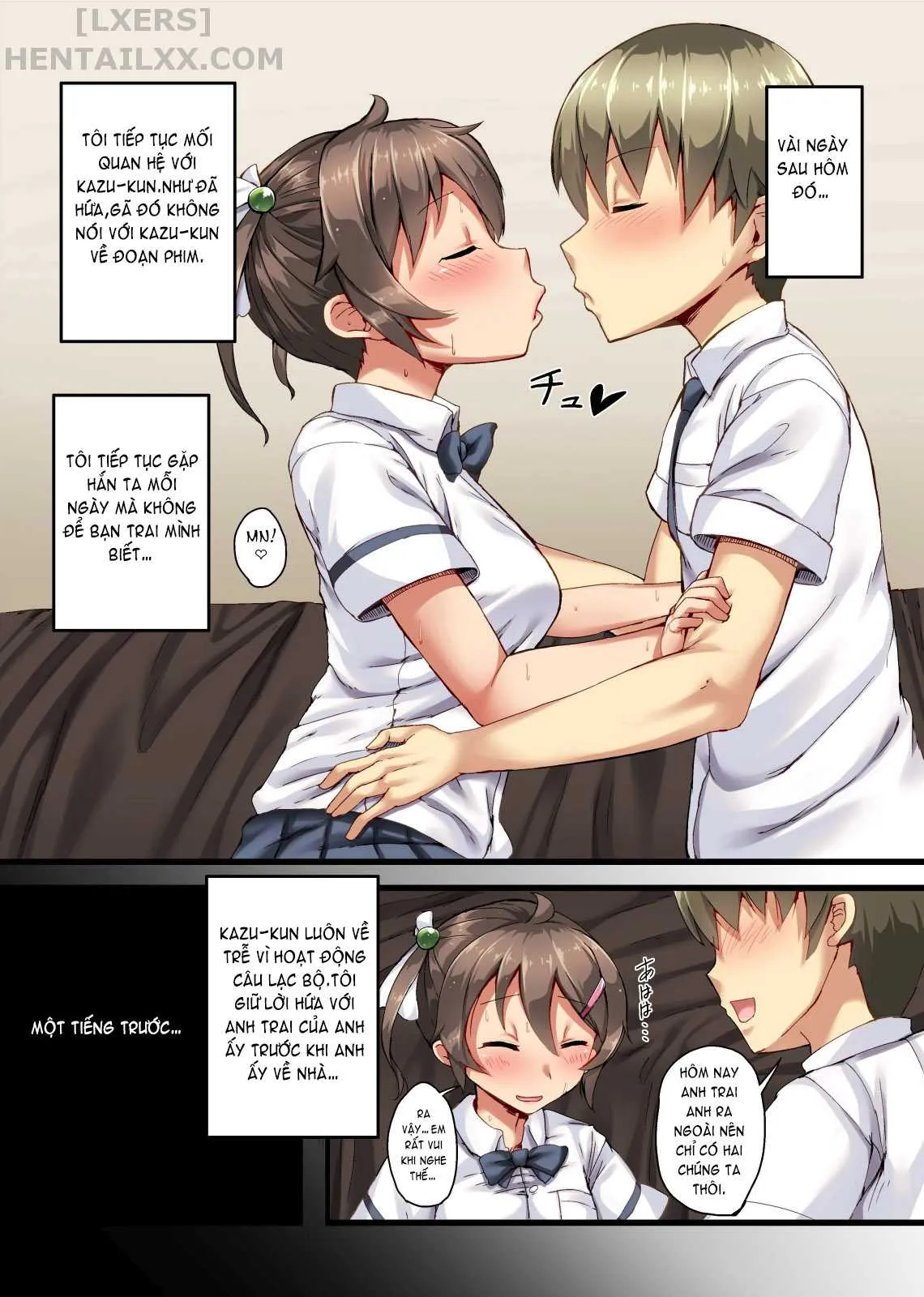 HentaiVN.net - Ảnh 20 - Otouto no Koibito ga Mukashi Choukyou Shita Motokano datta - Oneshot