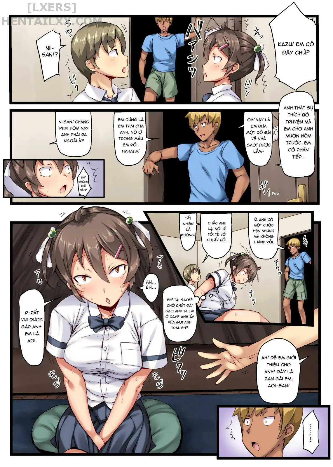 HentaiVN.net - Ảnh 3 - Otouto no Koibito ga Mukashi Choukyou Shita Motokano datta - Oneshot