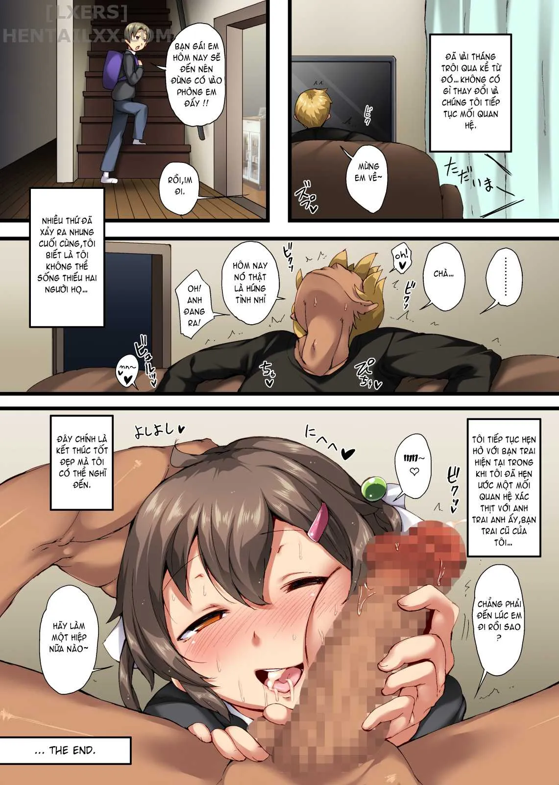 HentaiVN.net - Ảnh 57 - Otouto no Koibito ga Mukashi Choukyou Shita Motokano datta - Oneshot