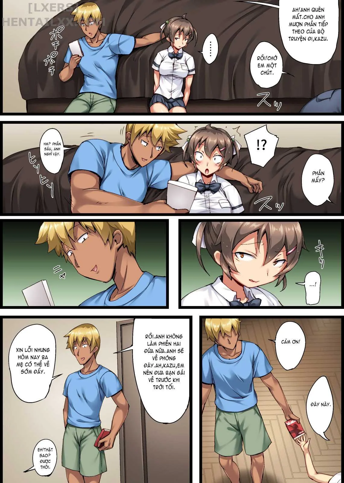 HentaiVN.net - Ảnh 7 - Otouto no Koibito ga Mukashi Choukyou Shita Motokano datta - Oneshot