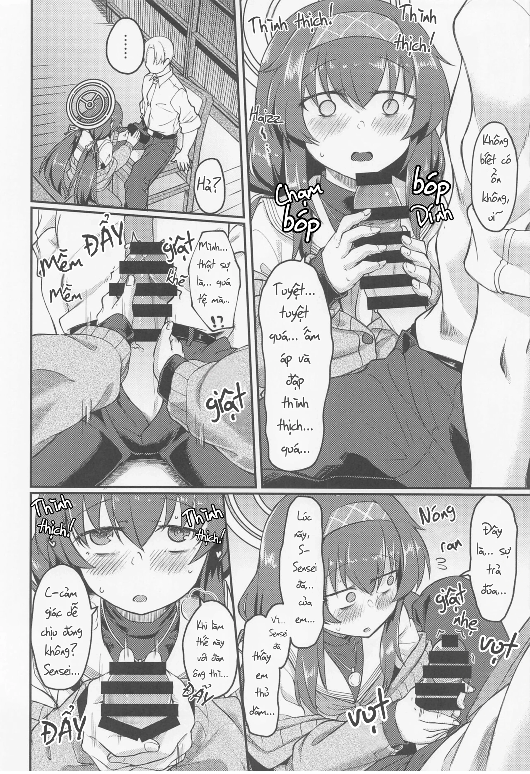 HentaiVN.net - Ảnh 12 - (C100) [Hx3I (Hirano Kawajuu)] Giữ yên lặng trong thư viện (Blue Archive) - Oneshot