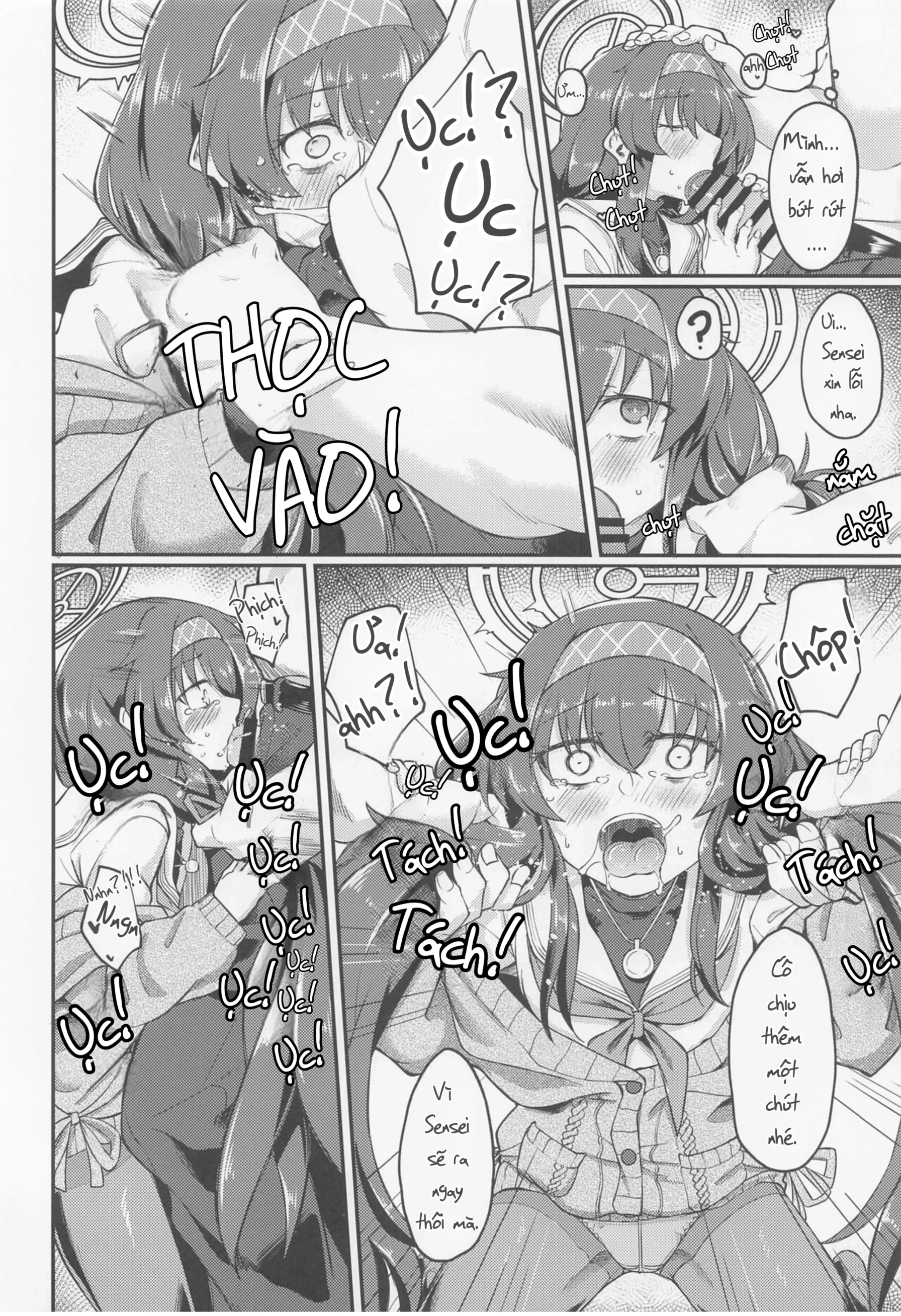 HentaiVN.net - Ảnh 14 - (C100) [Hx3I (Hirano Kawajuu)] Giữ yên lặng trong thư viện (Blue Archive) - Oneshot