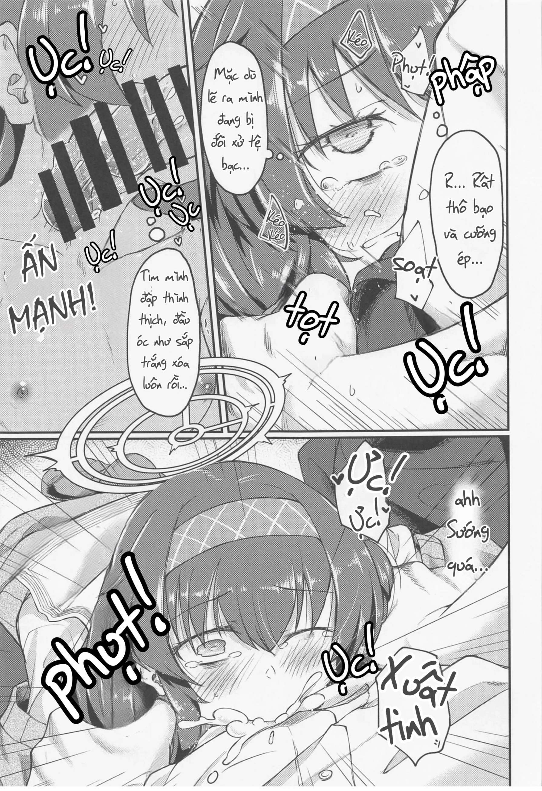HentaiVN.net - Ảnh 15 - (C100) [Hx3I (Hirano Kawajuu)] Giữ yên lặng trong thư viện (Blue Archive) - Oneshot