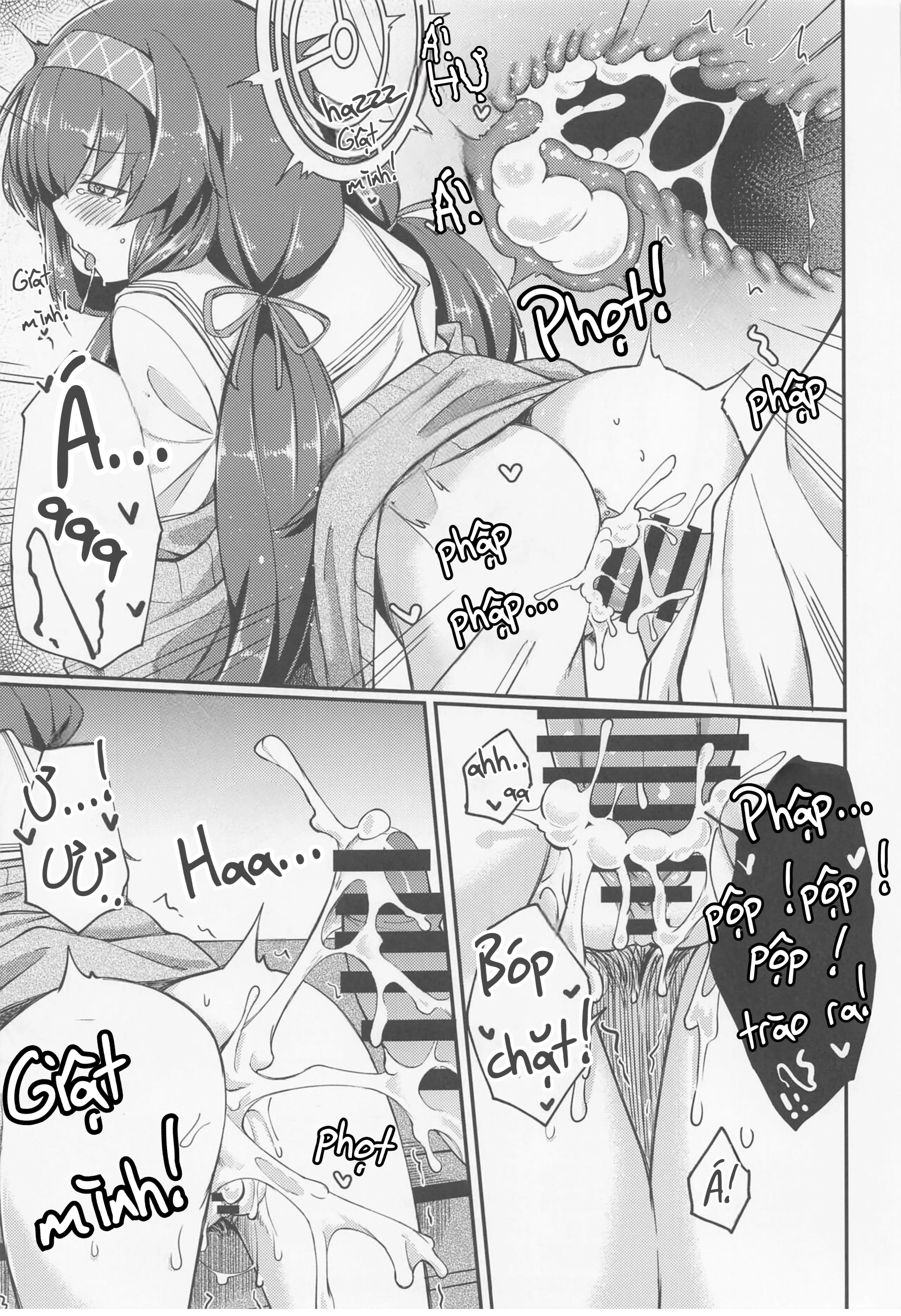HentaiVN.net - Ảnh 25 - (C100) [Hx3I (Hirano Kawajuu)] Giữ yên lặng trong thư viện (Blue Archive) - Oneshot
