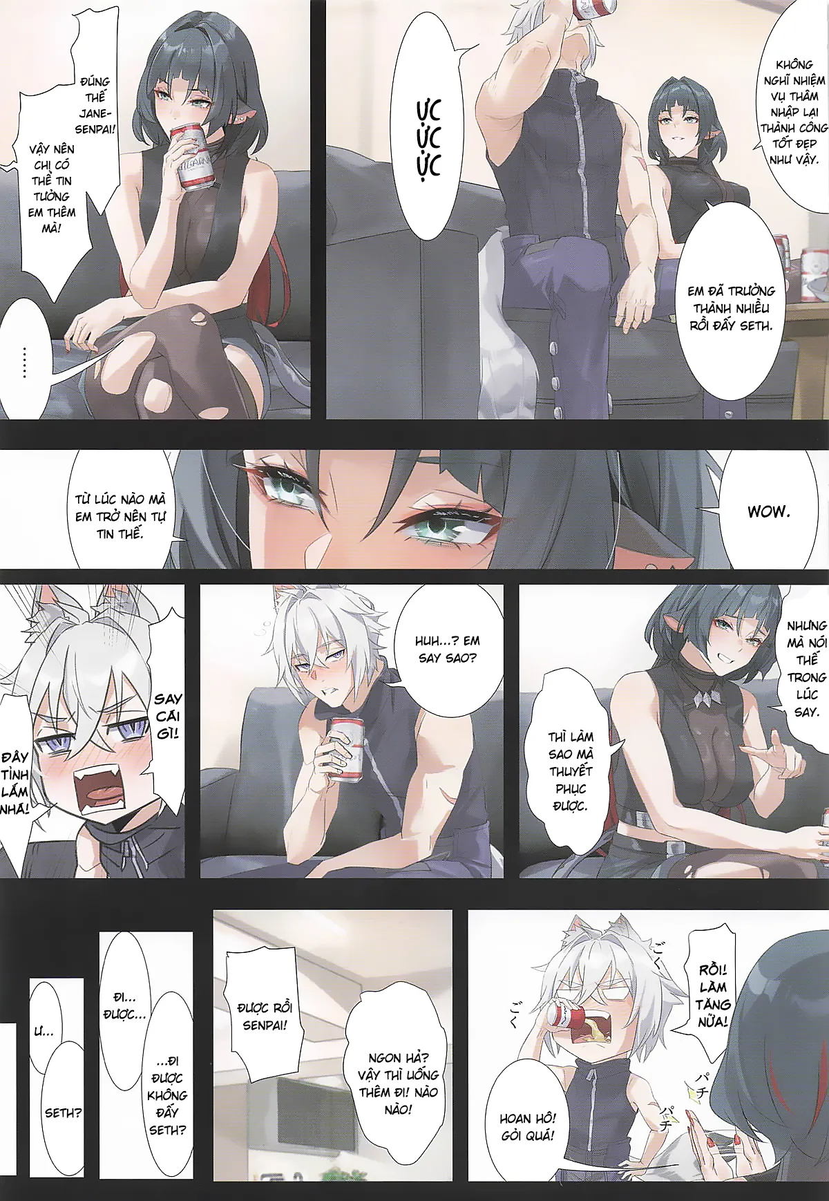 HentaiVN.net - Ảnh 4 - Jane-senpai to no horoyoi taimu - Oneshot