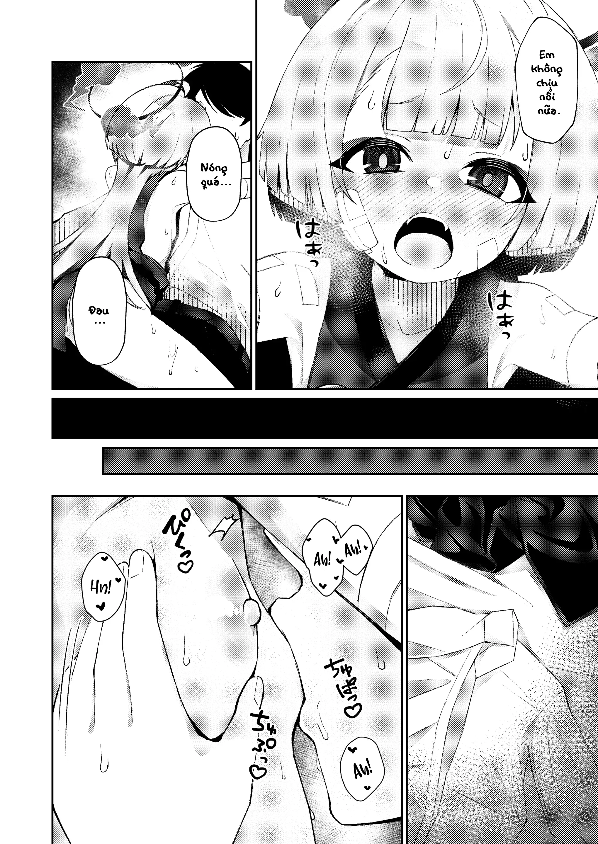 HentaiVN.net - Ảnh 12 - Cái nắng thiêu đốt chiều hè, Khiến em mê man - oneshot