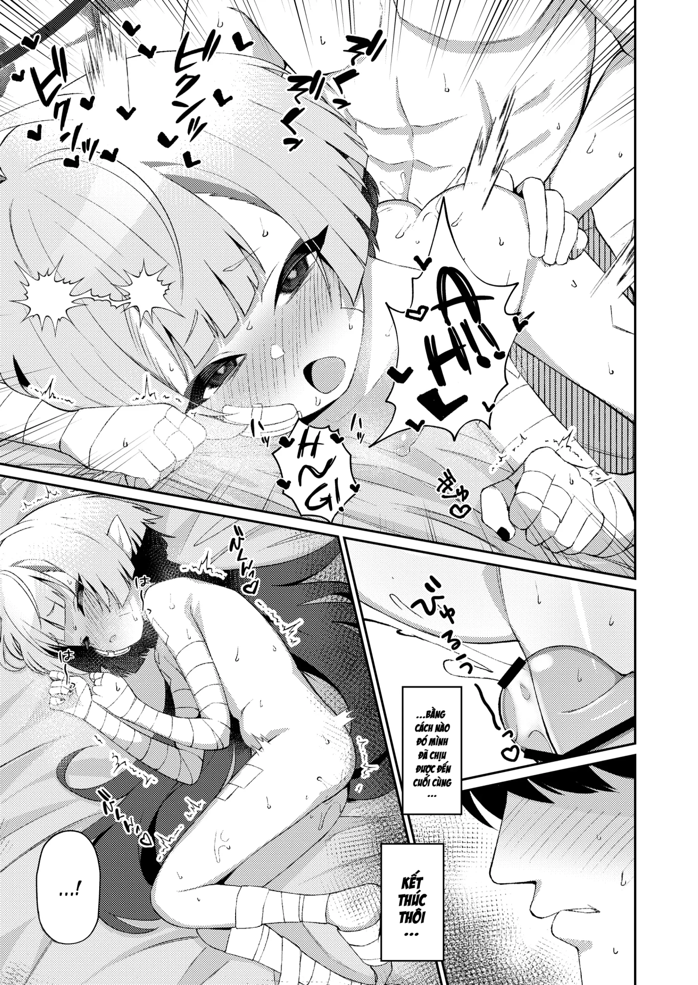 HentaiVN.net - Ảnh 19 - Cái nắng thiêu đốt chiều hè, Khiến em mê man - oneshot