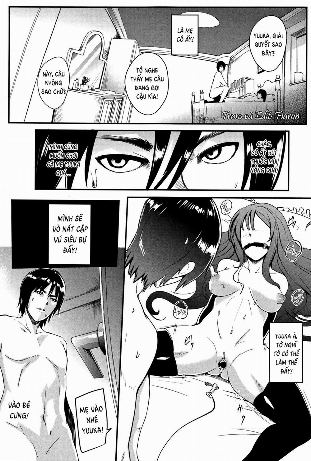 HentaiVN.net - Ảnh 24 - Shikijoukyou Oyako -Family Nymphomania- [Gamandekinai Mesuana] - Oneshot
