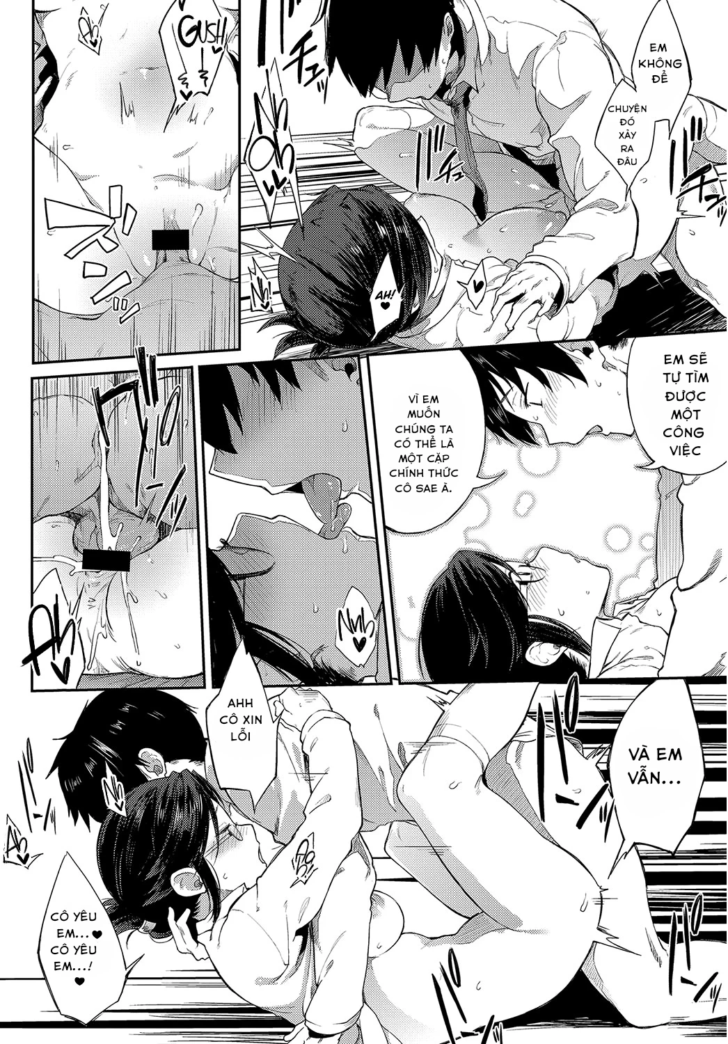 HentaiVN.net - Ảnh 16 - Cô Sae Không Thể Nhịn Được! - Oneshot