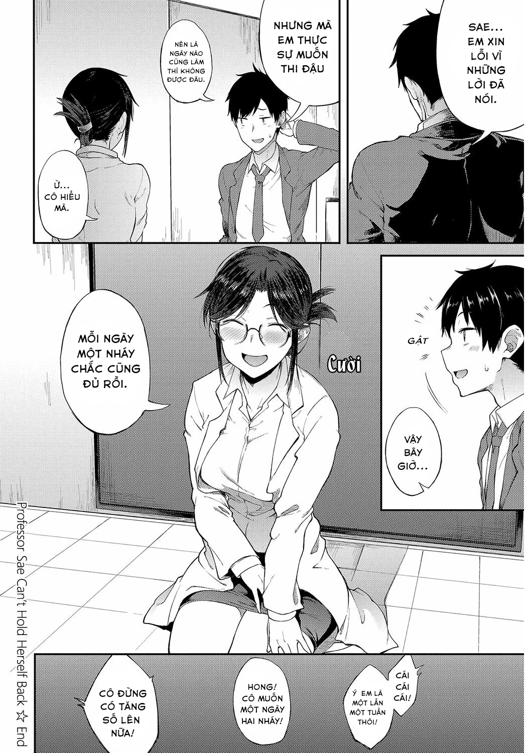 HentaiVN.net - Ảnh 20 - Cô Sae Không Thể Nhịn Được! - Oneshot