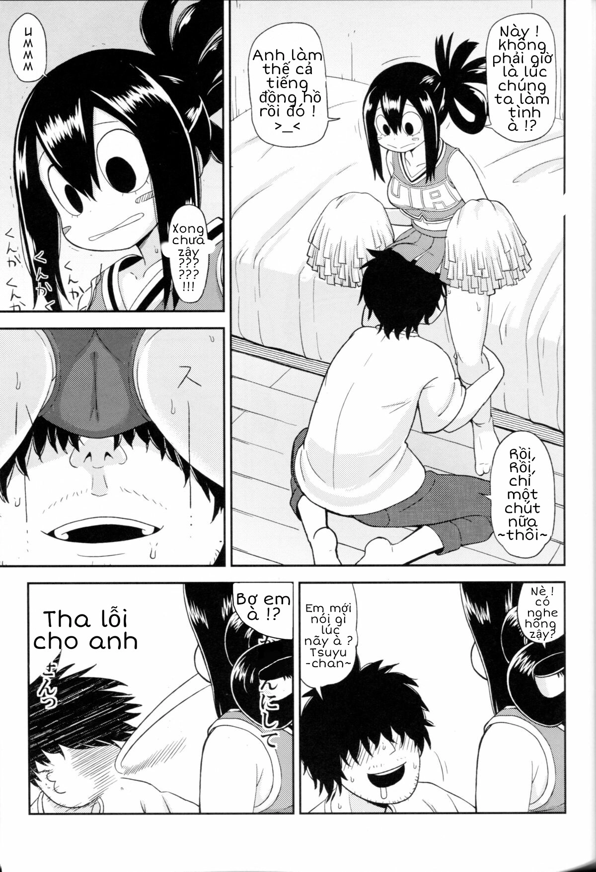 HentaiVN.net - Ảnh 12 - Tsuyu Biyori (My Hero Academia) [Em ếch dễ thương] - ONESHOT