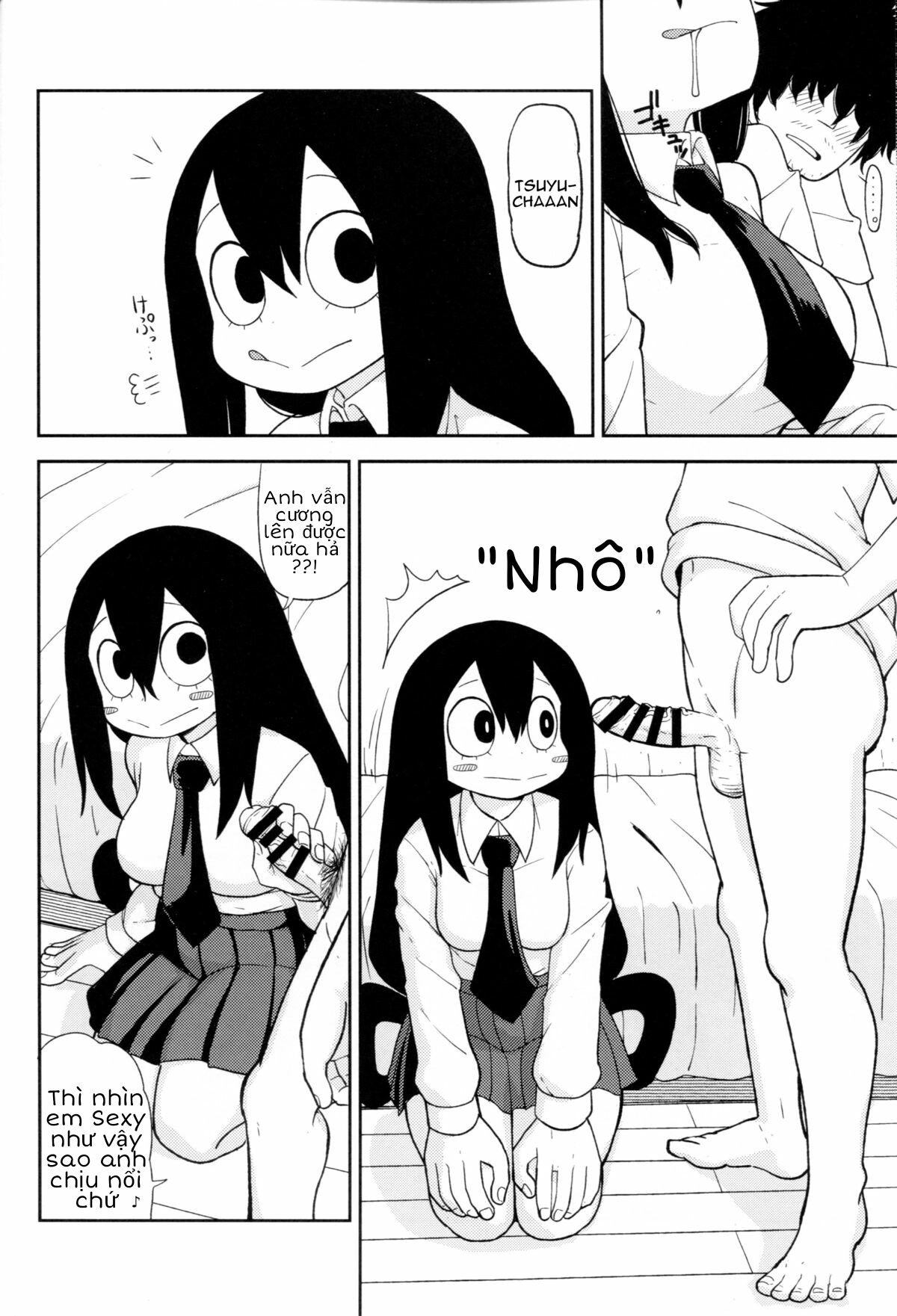 HentaiVN.net - Ảnh 5 - Tsuyu Biyori (My Hero Academia) [Em ếch dễ thương] - ONESHOT