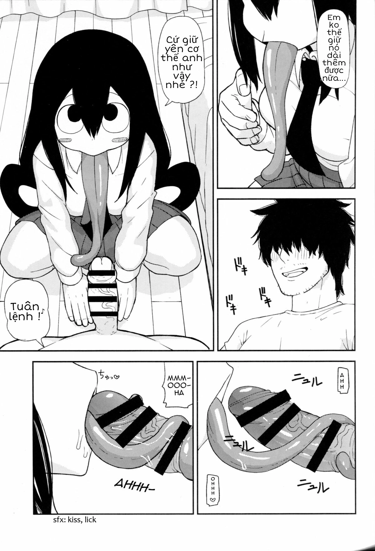 HentaiVN.net - Ảnh 6 - Tsuyu Biyori (My Hero Academia) [Em ếch dễ thương] - ONESHOT