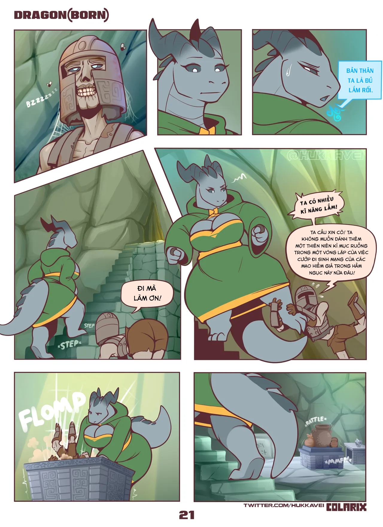 HentaiVN.net - Ảnh 20 - Dragon(born) - Oneshot