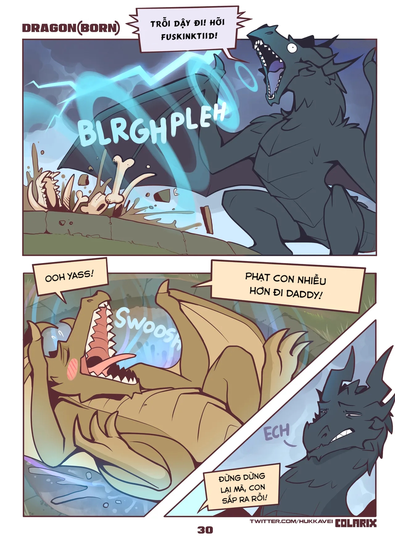 HentaiVN.net - Ảnh 30 - Dragon(born) - Oneshot