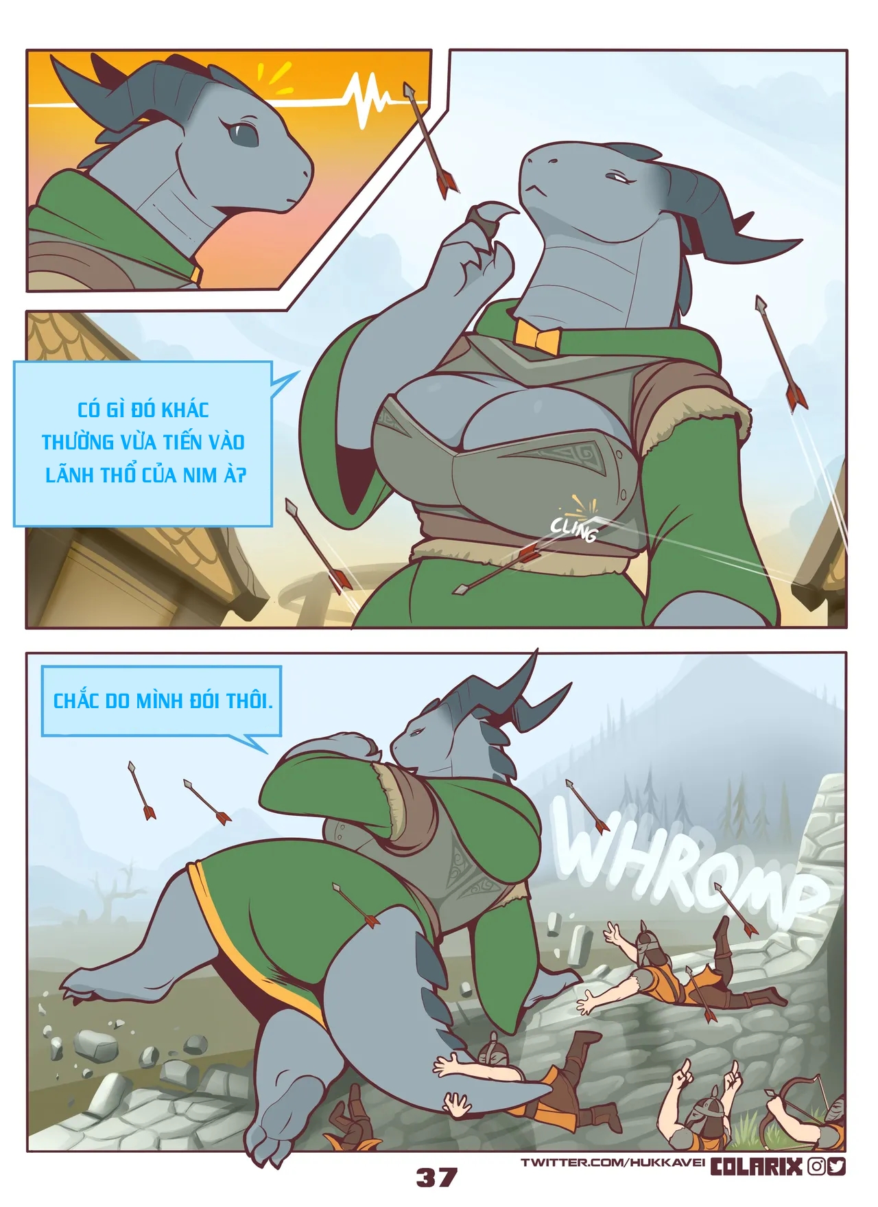 HentaiVN.net - Ảnh 37 - Dragon(born) - Oneshot