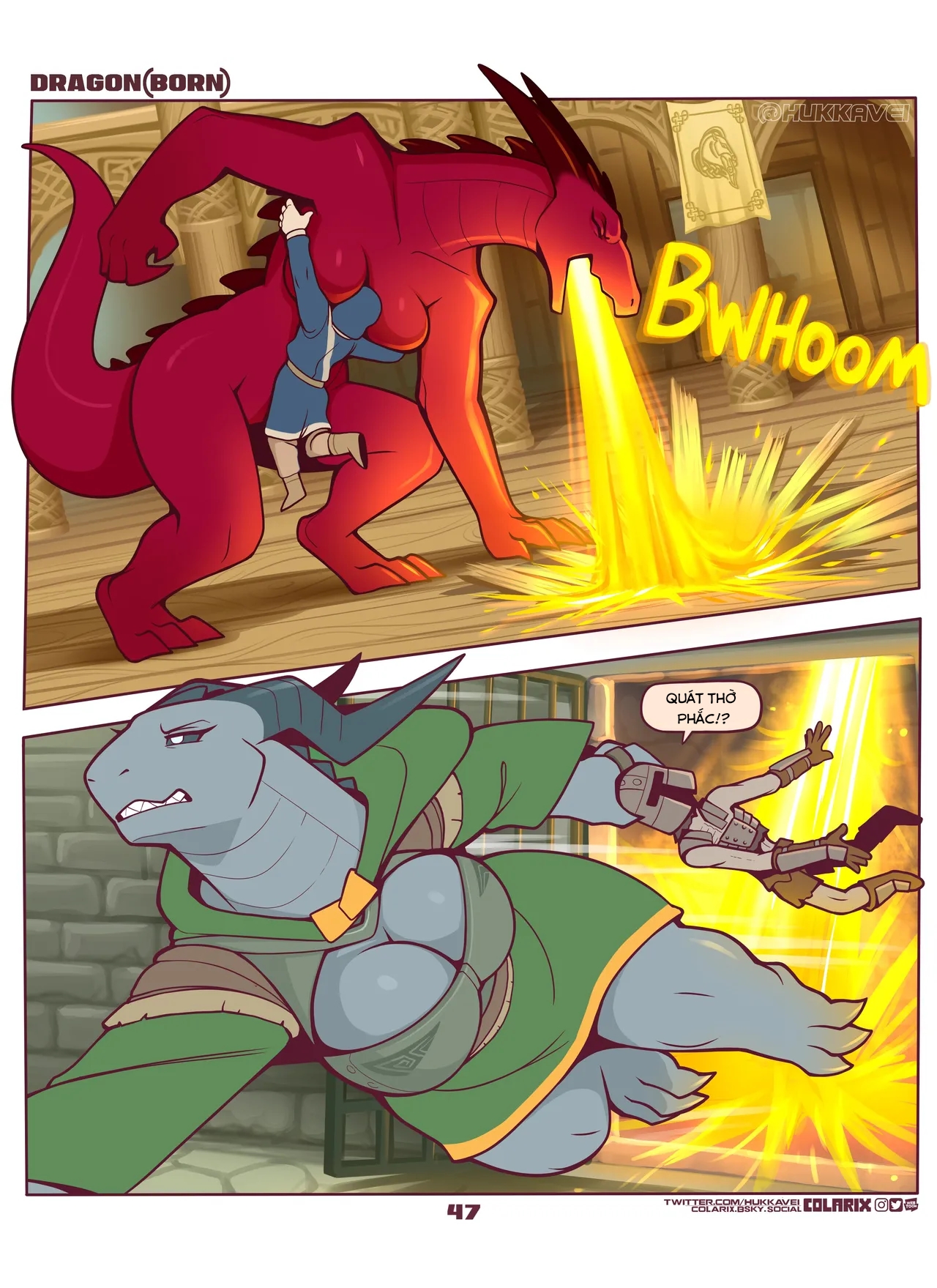 HentaiVN.net - Ảnh 47 - Dragon(born) - Oneshot