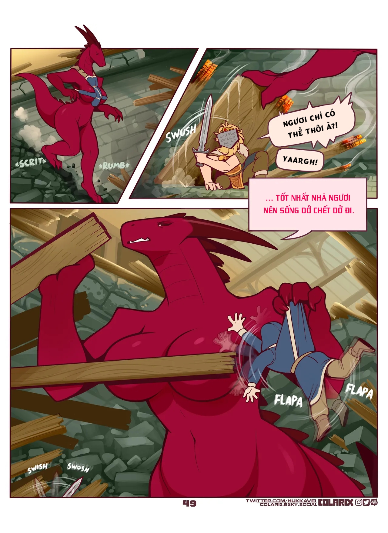 HentaiVN.net - Ảnh 49 - Dragon(born) - Oneshot