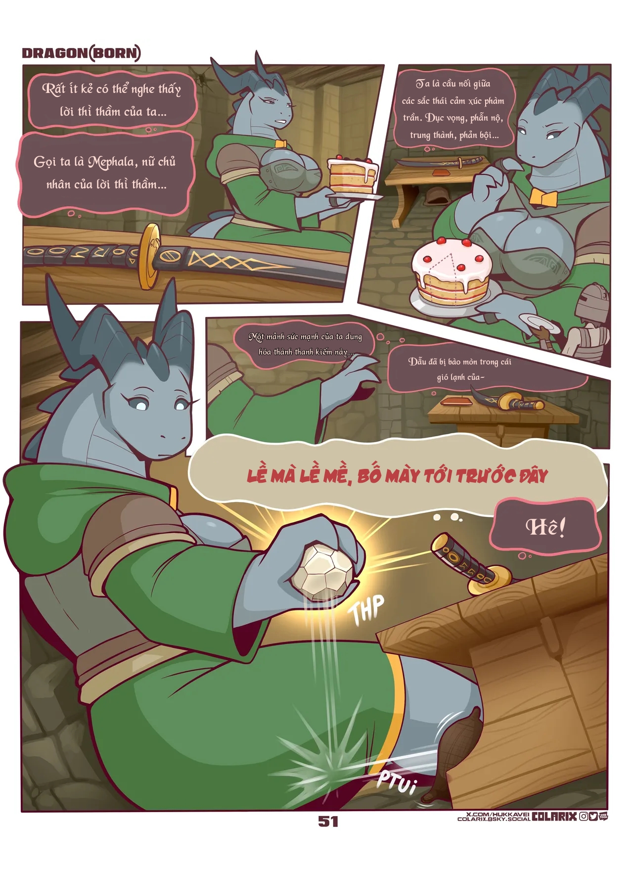 HentaiVN.net - Ảnh 51 - Dragon(born) - Oneshot