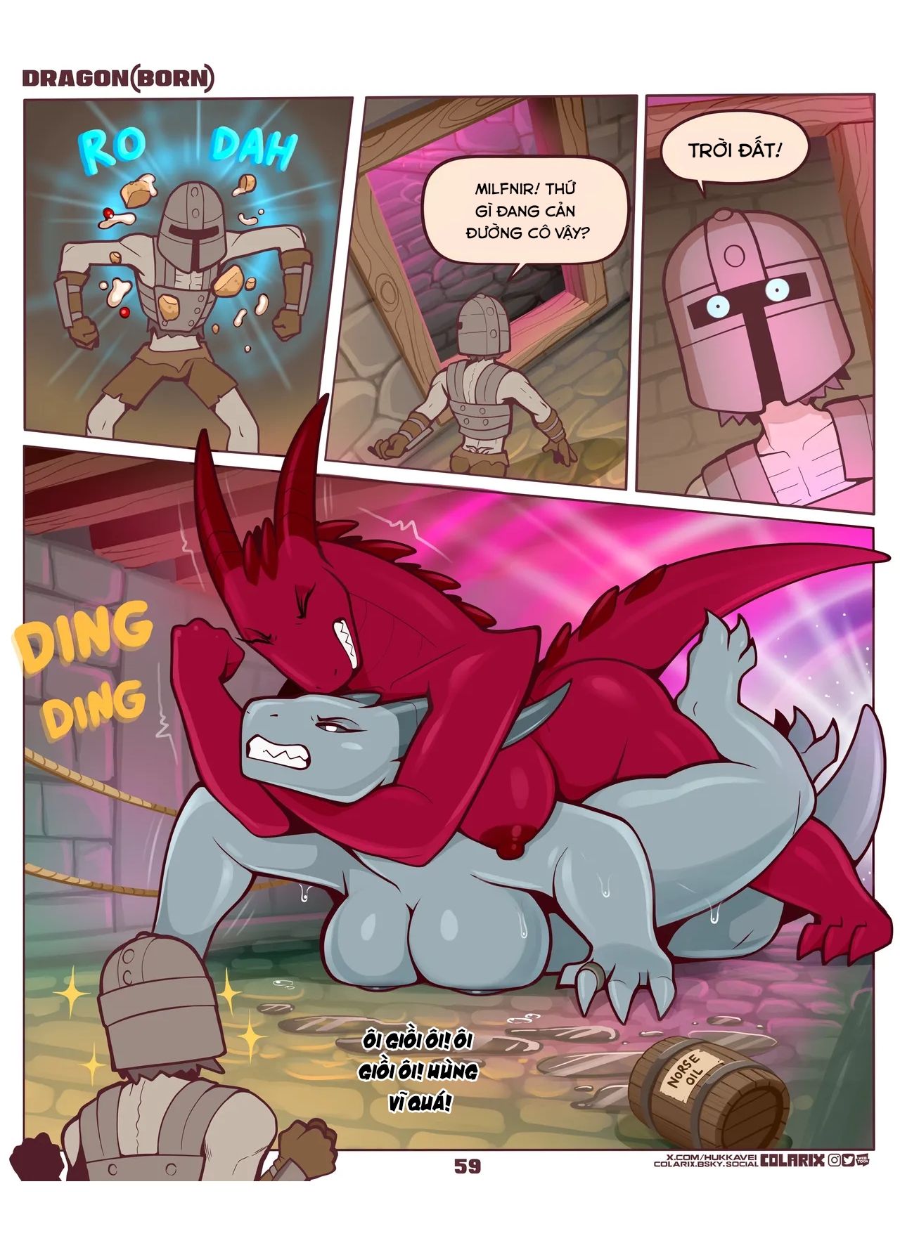 HentaiVN.net - Ảnh 59 - Dragon(born) - Oneshot