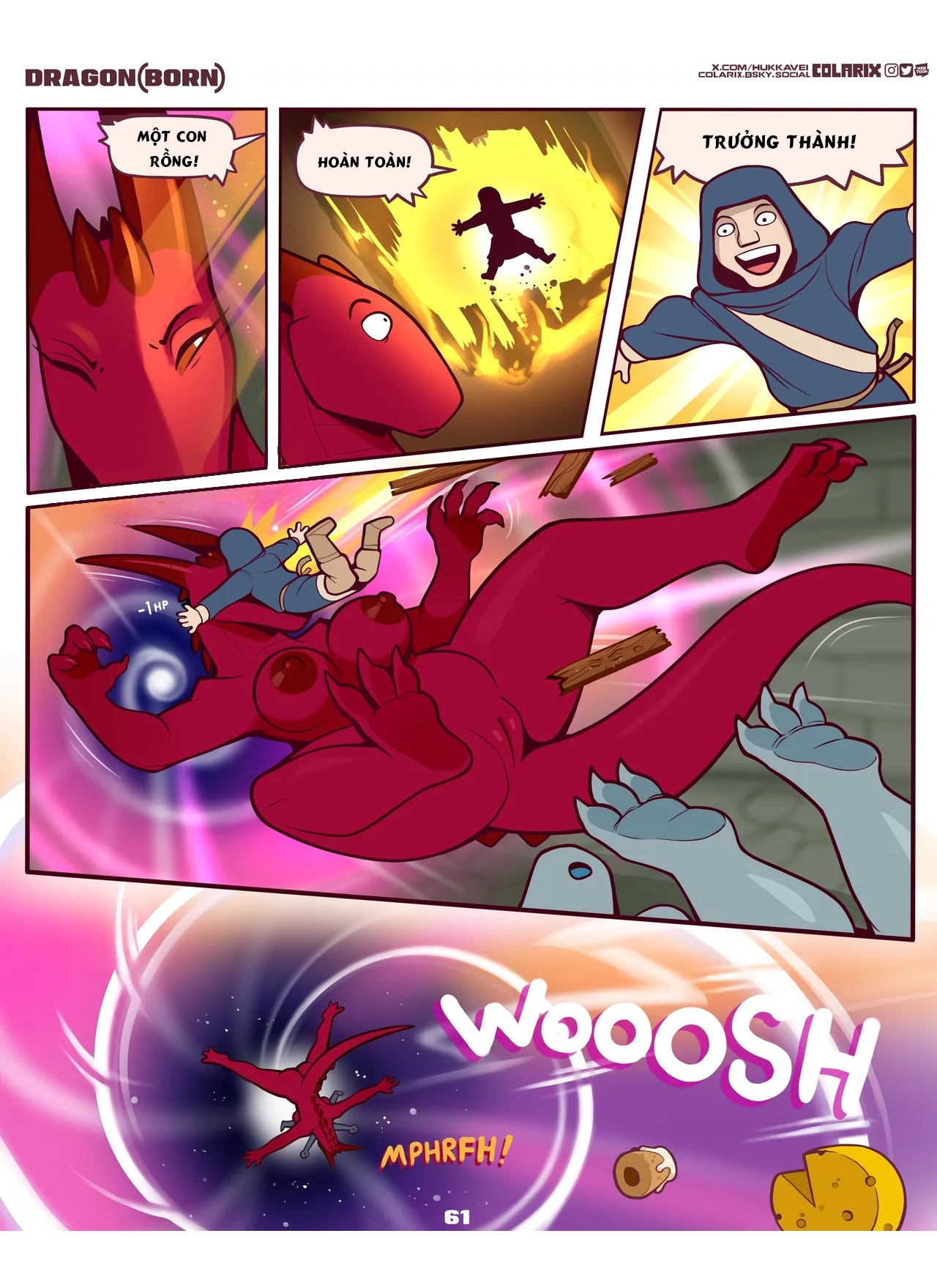 HentaiVN.net - Ảnh 61 - Dragon(born) - Oneshot