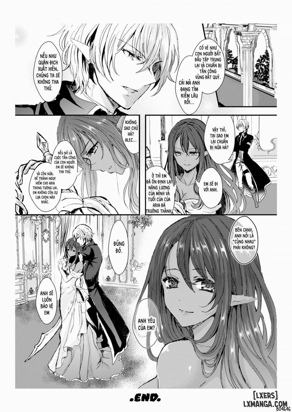 HentaiVN.net - Ảnh 30 - The Demon King and His Bride [Король Демонов И Его Невеста] - Oneshot