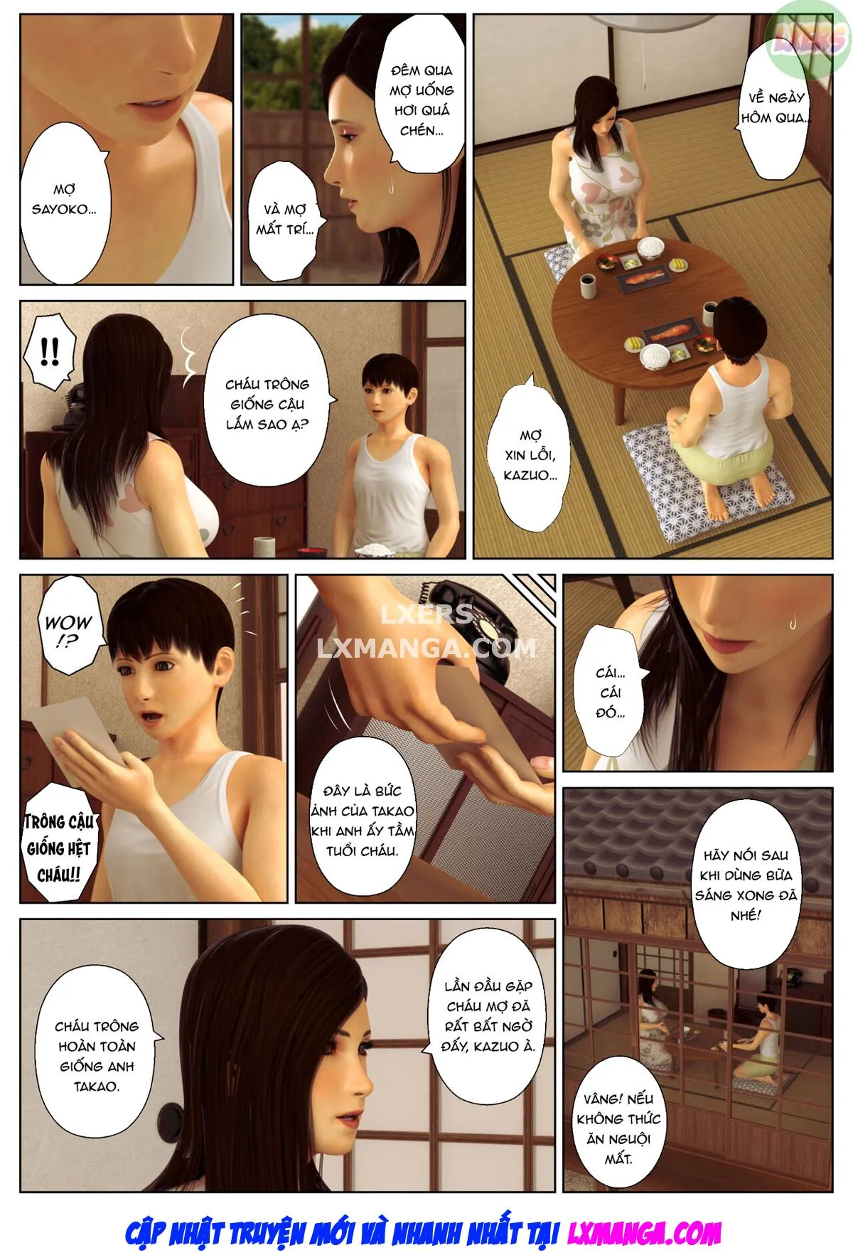 HentaiVN.net - Ảnh 20 - Ham muốn dục vọng ở tuổi trưởng thành [Mature Lust Nostalgia] - Chap 1