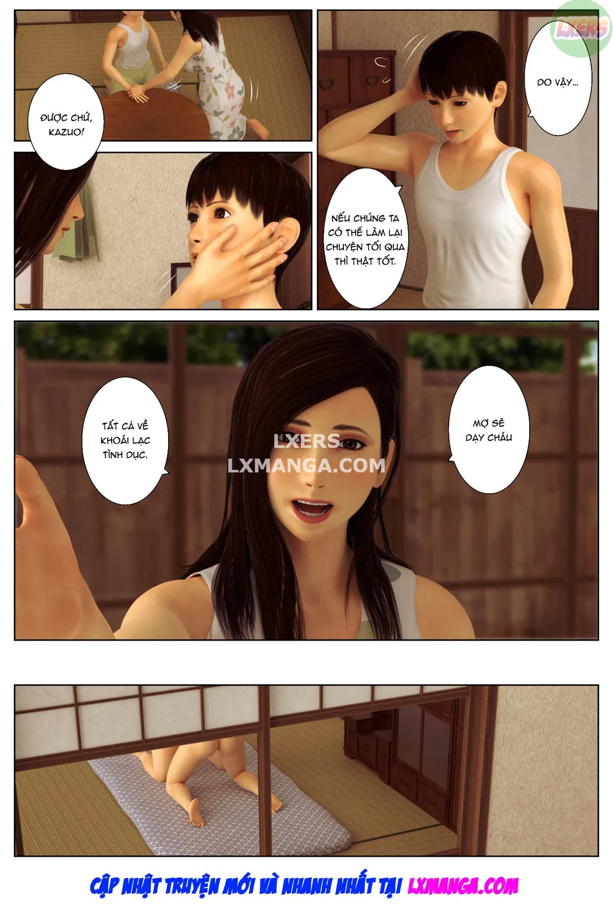 HentaiVN.net - Ảnh 22 - Ham muốn dục vọng ở tuổi trưởng thành [Mature Lust Nostalgia] - Chap 1