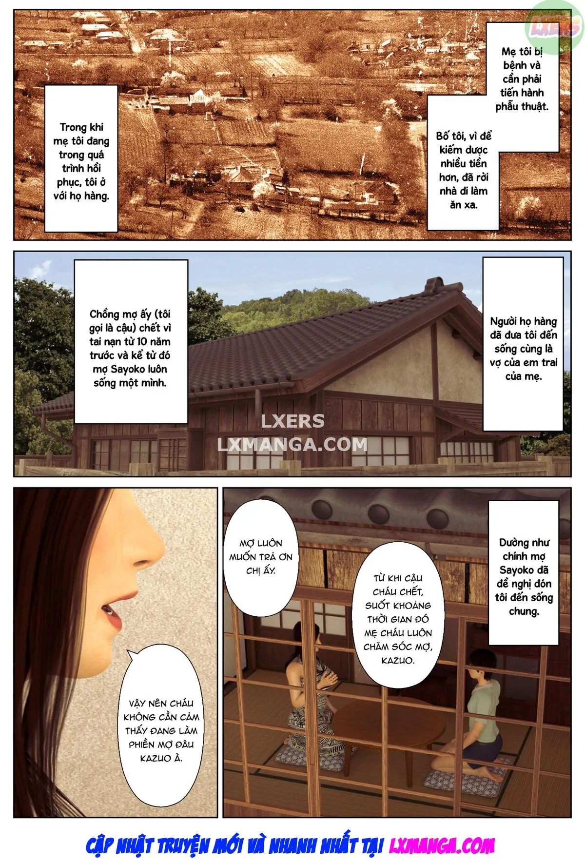 HentaiVN.net - Ảnh 6 - Ham muốn dục vọng ở tuổi trưởng thành [Mature Lust Nostalgia] - Chap 1