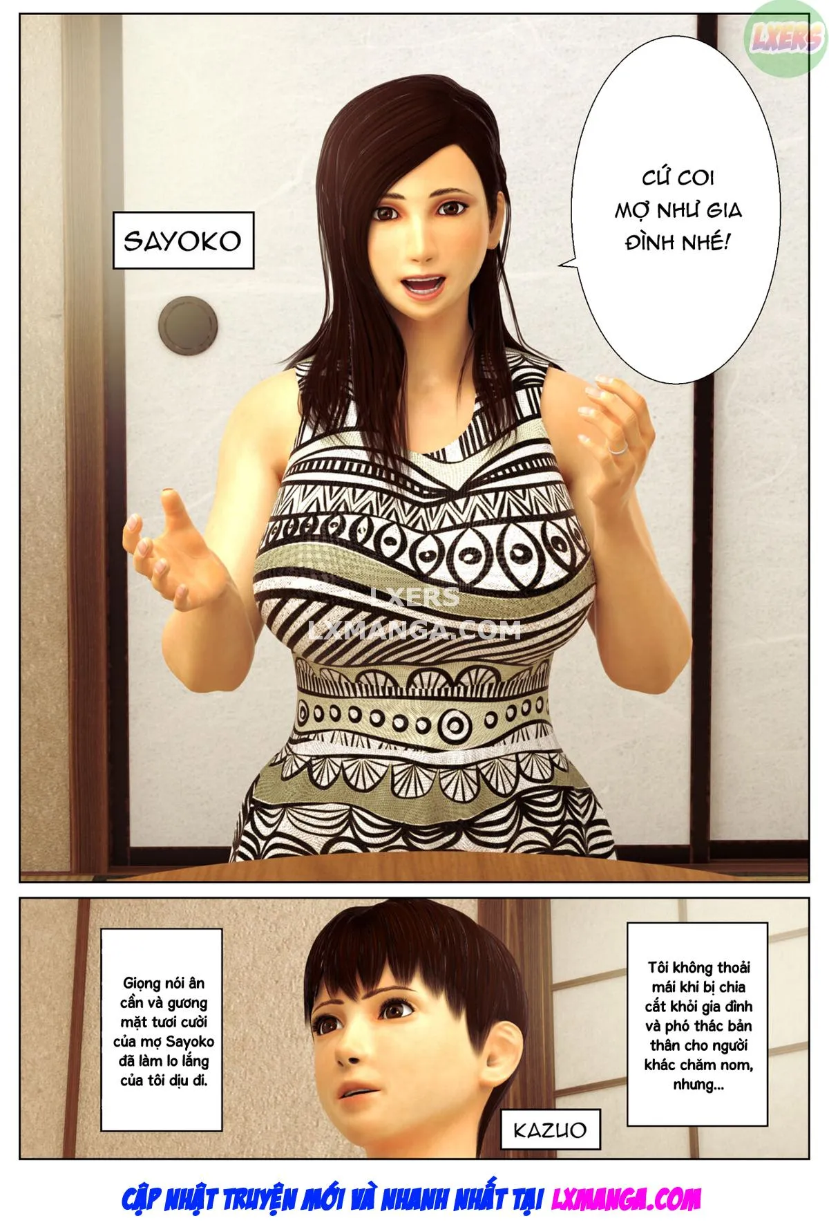 HentaiVN.net - Ảnh 7 - Ham muốn dục vọng ở tuổi trưởng thành [Mature Lust Nostalgia] - Chap 1