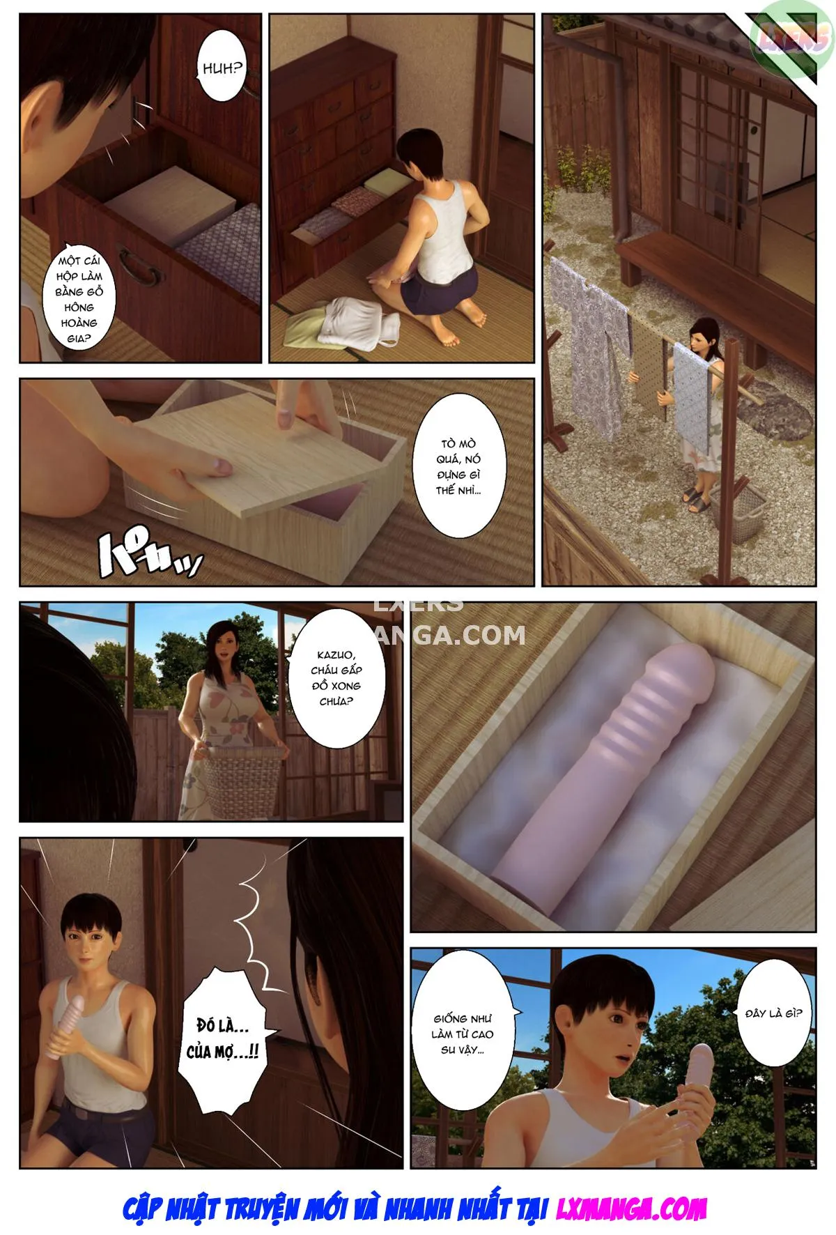 HentaiVN.net - Ảnh 15 - Ham muốn dục vọng ở tuổi trưởng thành [Mature Lust Nostalgia] - Chap 2