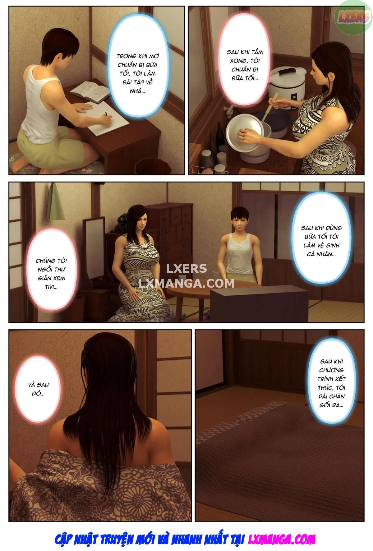 HentaiVN.net - Ảnh 44 - Ham muốn dục vọng ở tuổi trưởng thành [Mature Lust Nostalgia] - Chap 2