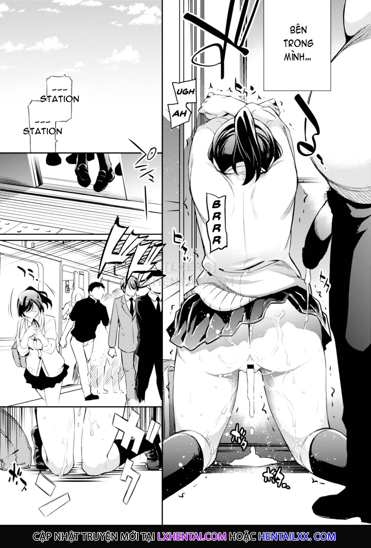 HentaiVN.net - Ảnh 24 - Sayuri - Kareshi to Hatsu H Mokuzen ni Chikan ni NTR-reta Shoujo - Chap 1
