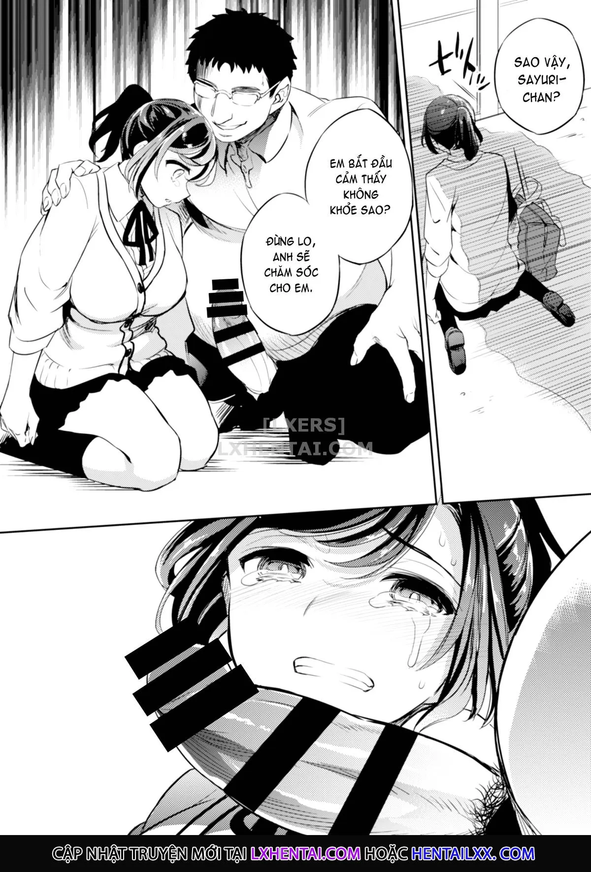 HentaiVN.net - Ảnh 25 - Sayuri - Kareshi to Hatsu H Mokuzen ni Chikan ni NTR-reta Shoujo - Chap 1