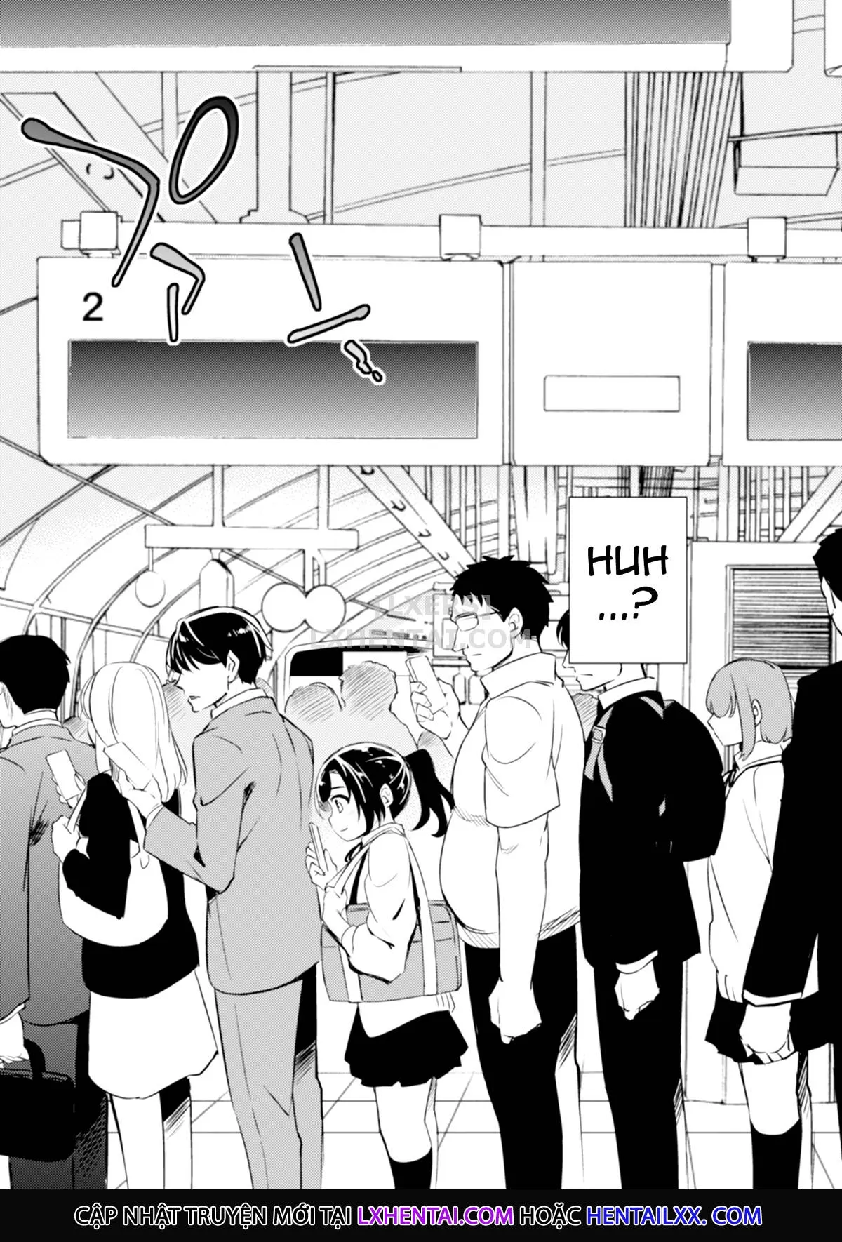 HentaiVN.net - Ảnh 6 - Sayuri - Kareshi to Hatsu H Mokuzen ni Chikan ni NTR-reta Shoujo - Chap 1