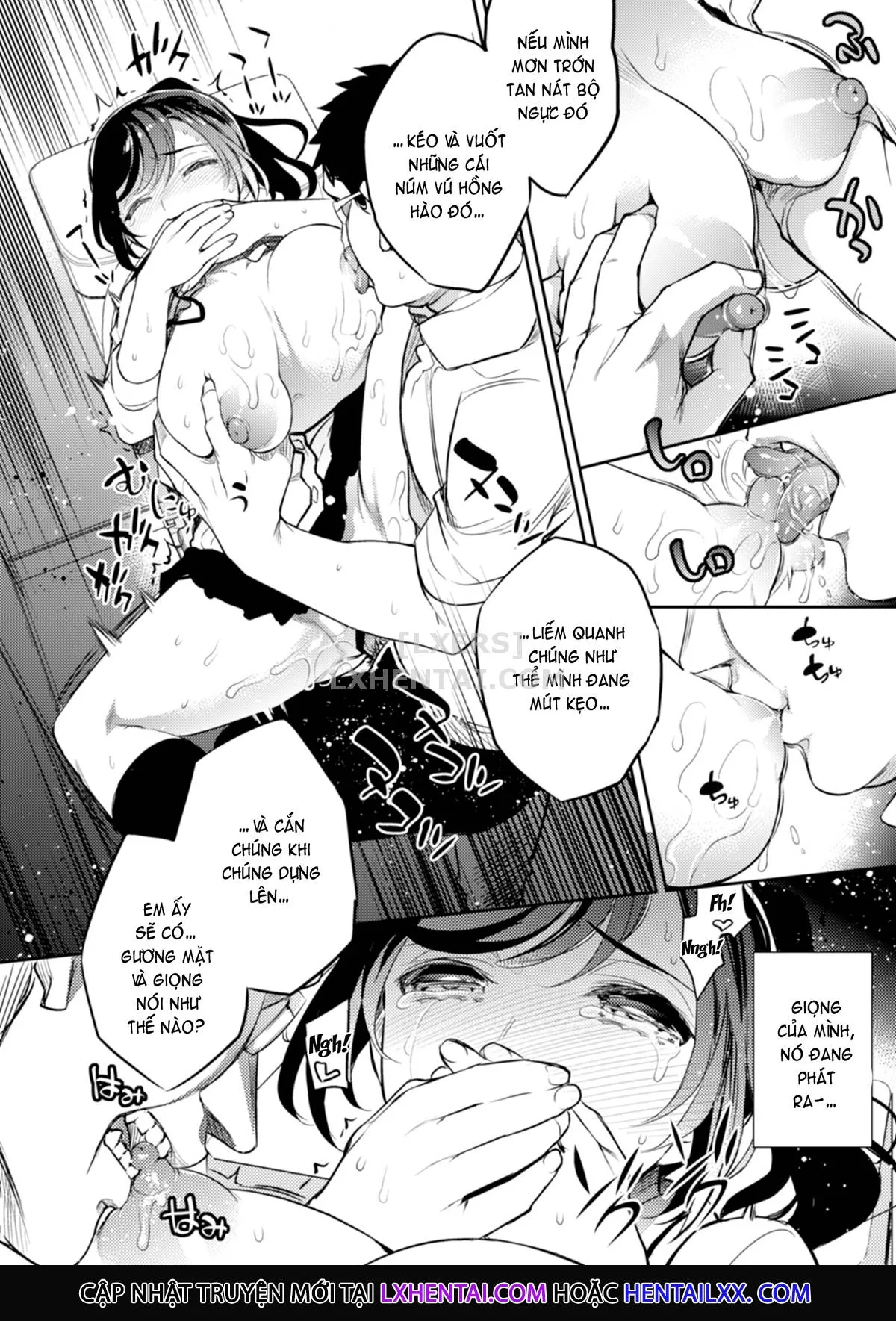 HentaiVN.net - Ảnh 15 - Sayuri - Kareshi to Hatsu H Mokuzen ni Chikan ni NTR-reta Shoujo - Chap 2 - A Girl Who Got Fucked In The Train Station Bathroom
