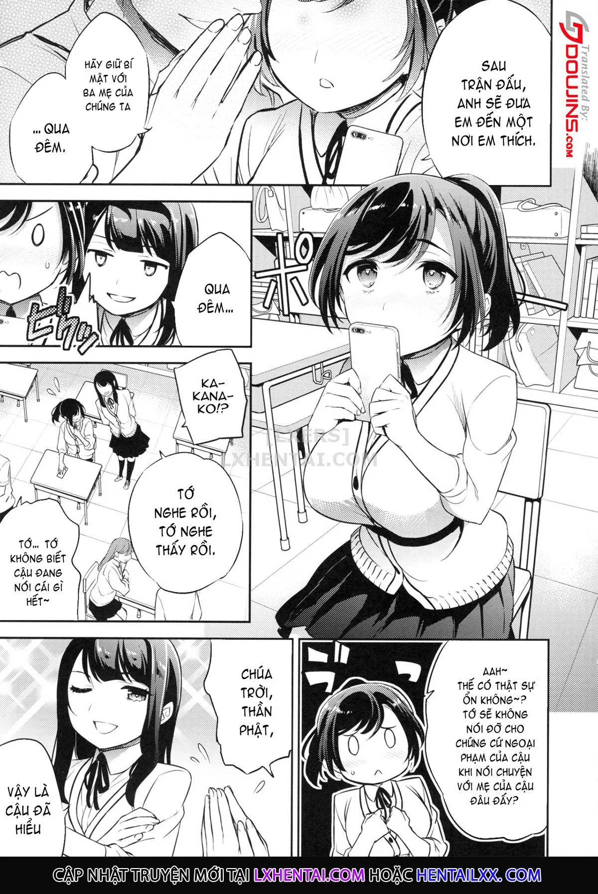 HentaiVN.net - Ảnh 3 - Sayuri - Kareshi to Hatsu H Mokuzen ni Chikan ni NTR-reta Shoujo - Chap 3 ~The Girl Whos Getting Fucked So Much Her Body Is Changing In Lewd Ways