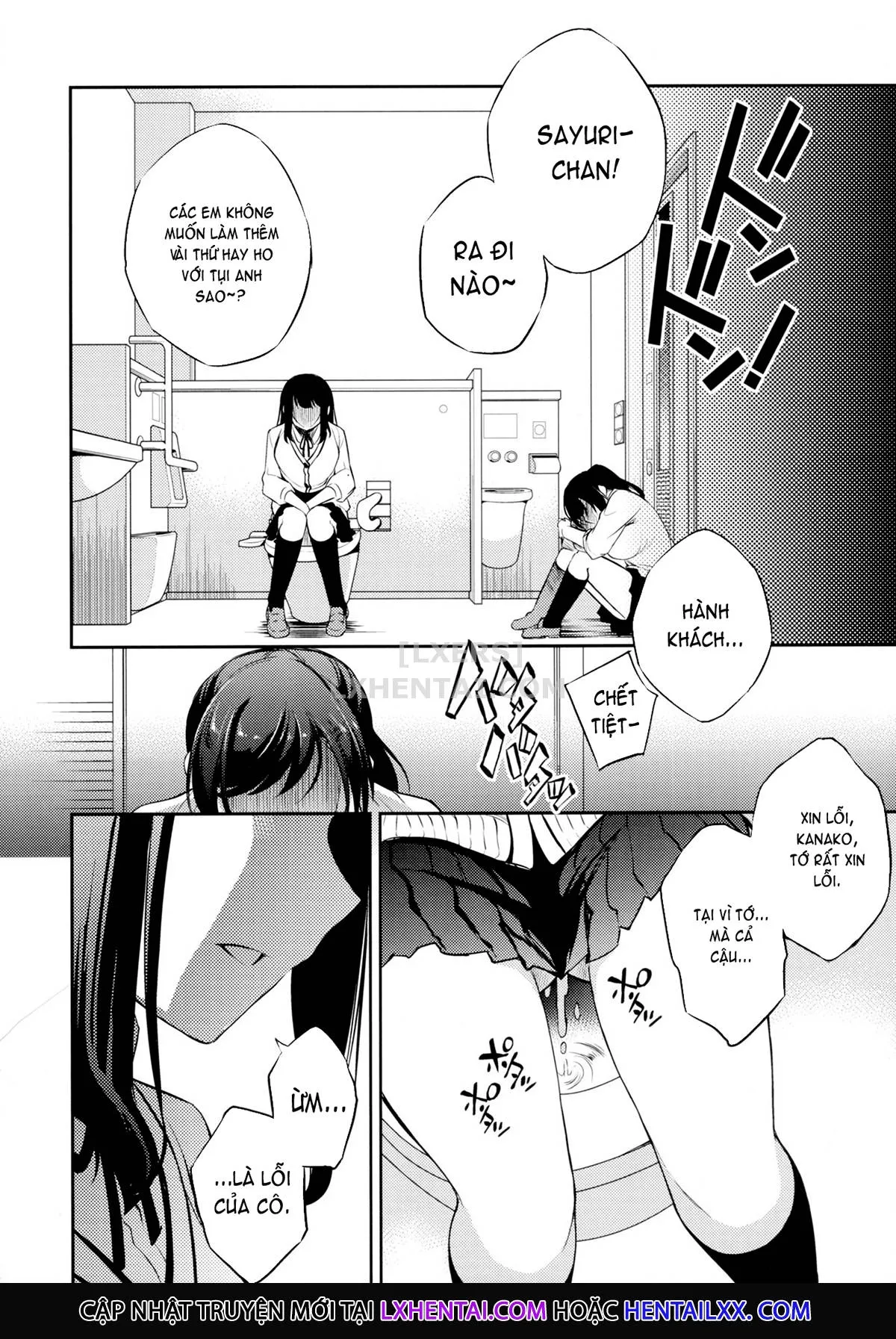 HentaiVN.net - Ảnh 25 - Sayuri - Kareshi to Hatsu H Mokuzen ni Chikan ni NTR-reta Shoujo - Chap 4 ~Getting Fucked With The Girl She Tried To Save