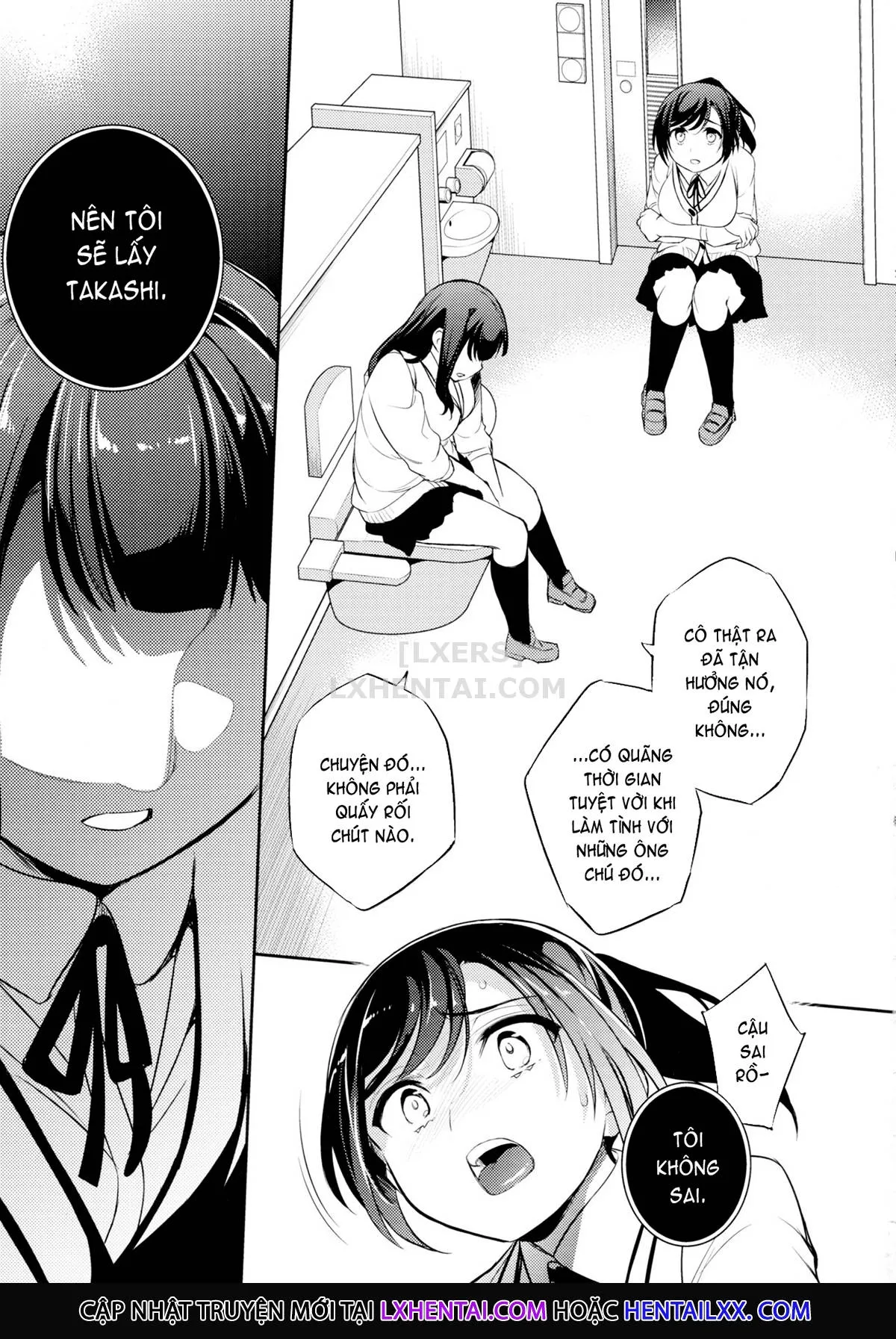 HentaiVN.net - Ảnh 26 - Sayuri - Kareshi to Hatsu H Mokuzen ni Chikan ni NTR-reta Shoujo - Chap 4 ~Getting Fucked With The Girl She Tried To Save