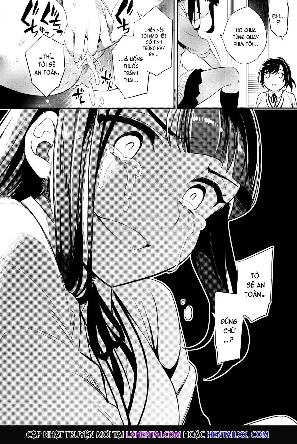 HentaiVN.net - Ảnh 27 - Sayuri - Kareshi to Hatsu H Mokuzen ni Chikan ni NTR-reta Shoujo - Chap 4 ~Getting Fucked With The Girl She Tried To Save
