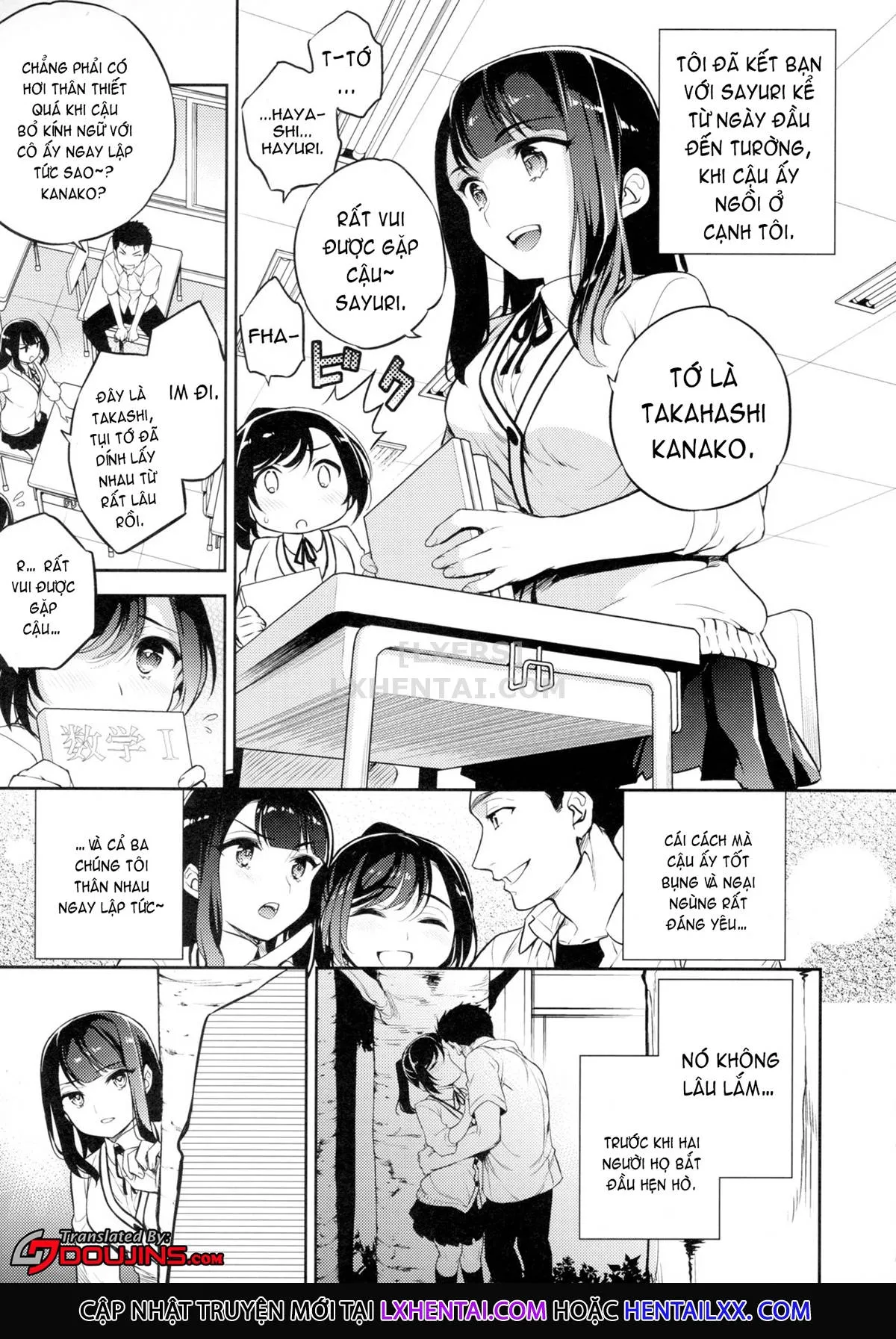 HentaiVN.net - Ảnh 4 - Sayuri - Kareshi to Hatsu H Mokuzen ni Chikan ni NTR-reta Shoujo - Chap 4 ~Getting Fucked With The Girl She Tried To Save