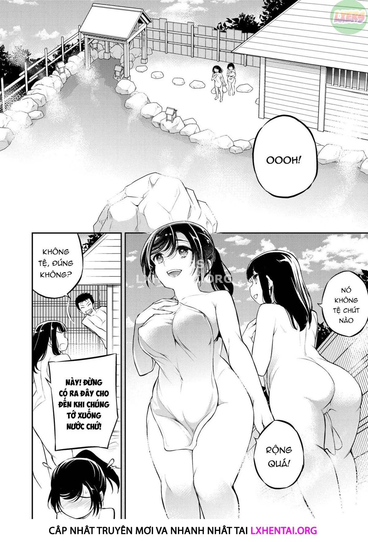 HentaiVN.net - Ảnh 6 - Sayuri - Kareshi to Hatsu H Mokuzen ni Chikan ni NTR-reta Shoujo - Chap 6 - While She is NTRing Her Boyfriend He is Busy Fucking Her Best Friend