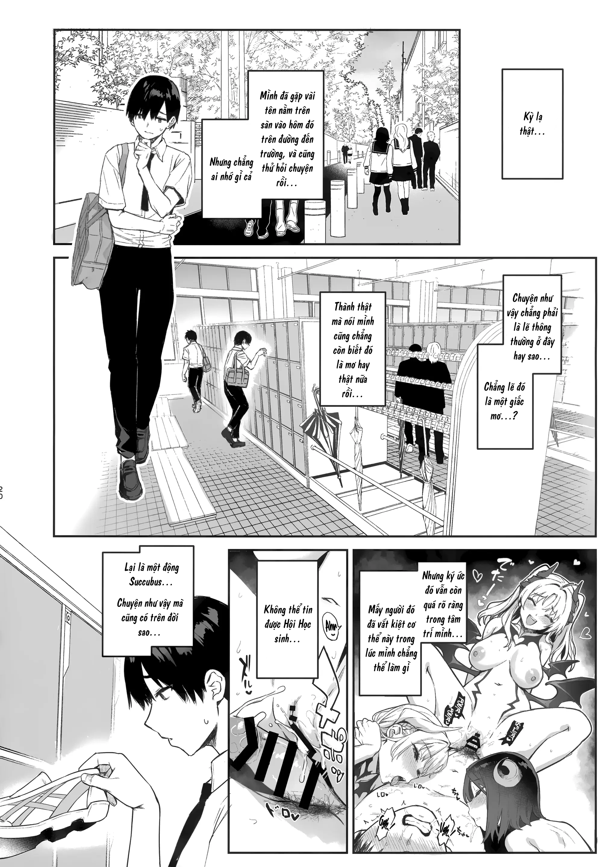 HentaiVN.net - Ảnh 19 - Succubus Seitokai Shiko Shiko Shikkoubu - Chương 1: Mion