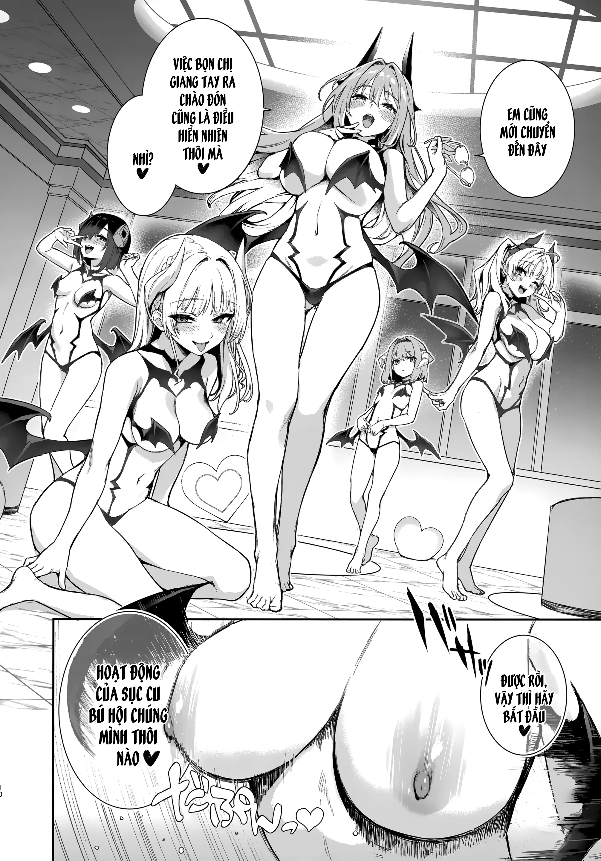 HentaiVN.net - Ảnh 9 - Succubus Seitokai Shiko Shiko Shikkoubu - Chương 1: Mion