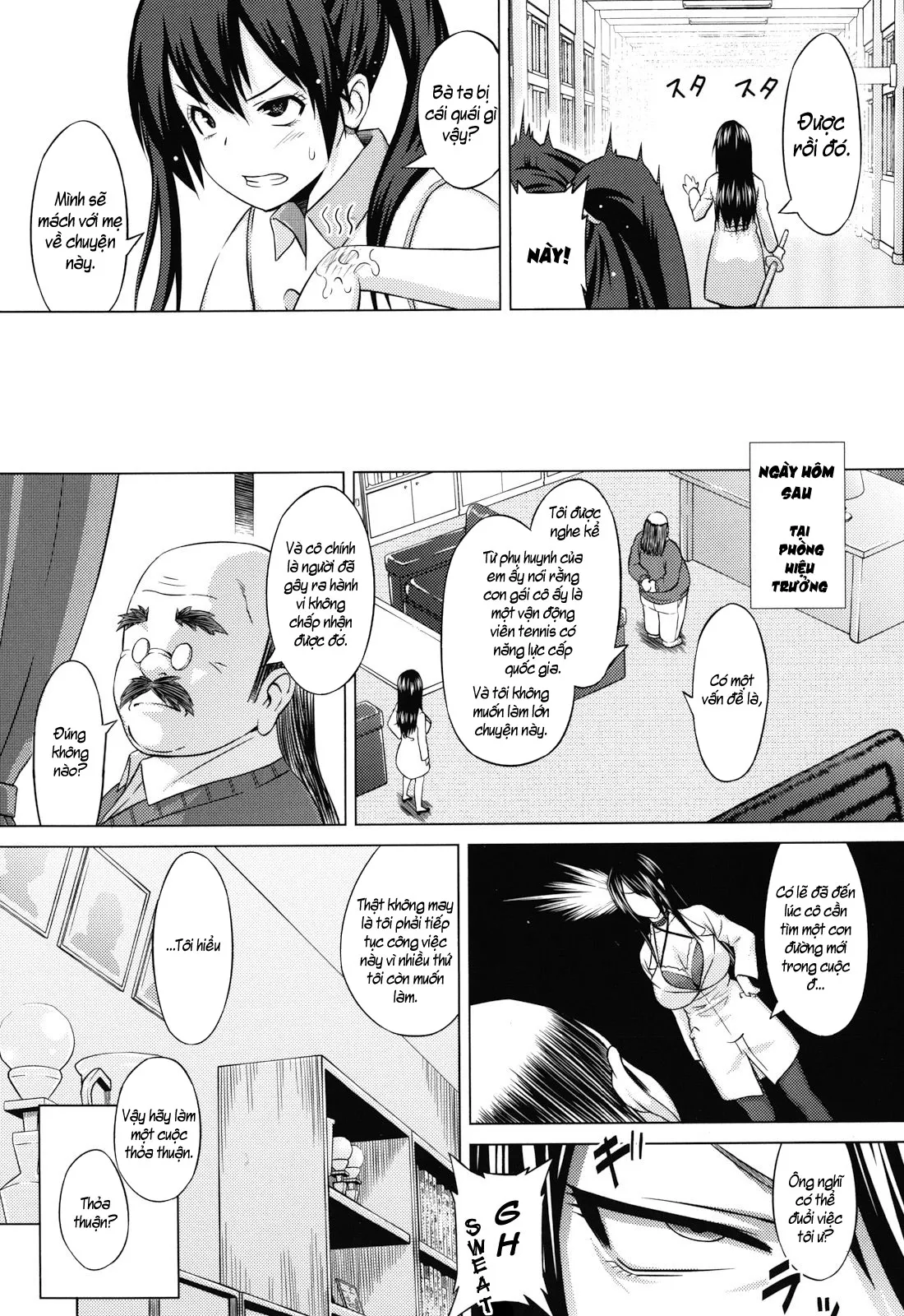 HentaiVN.net - Ảnh 9 - Asobare Dear Sex Friend [あそばれ Dear Sex Friend] - [Phần I: Lets Play] Chap 2: Mua chuộc hiệu trưởng